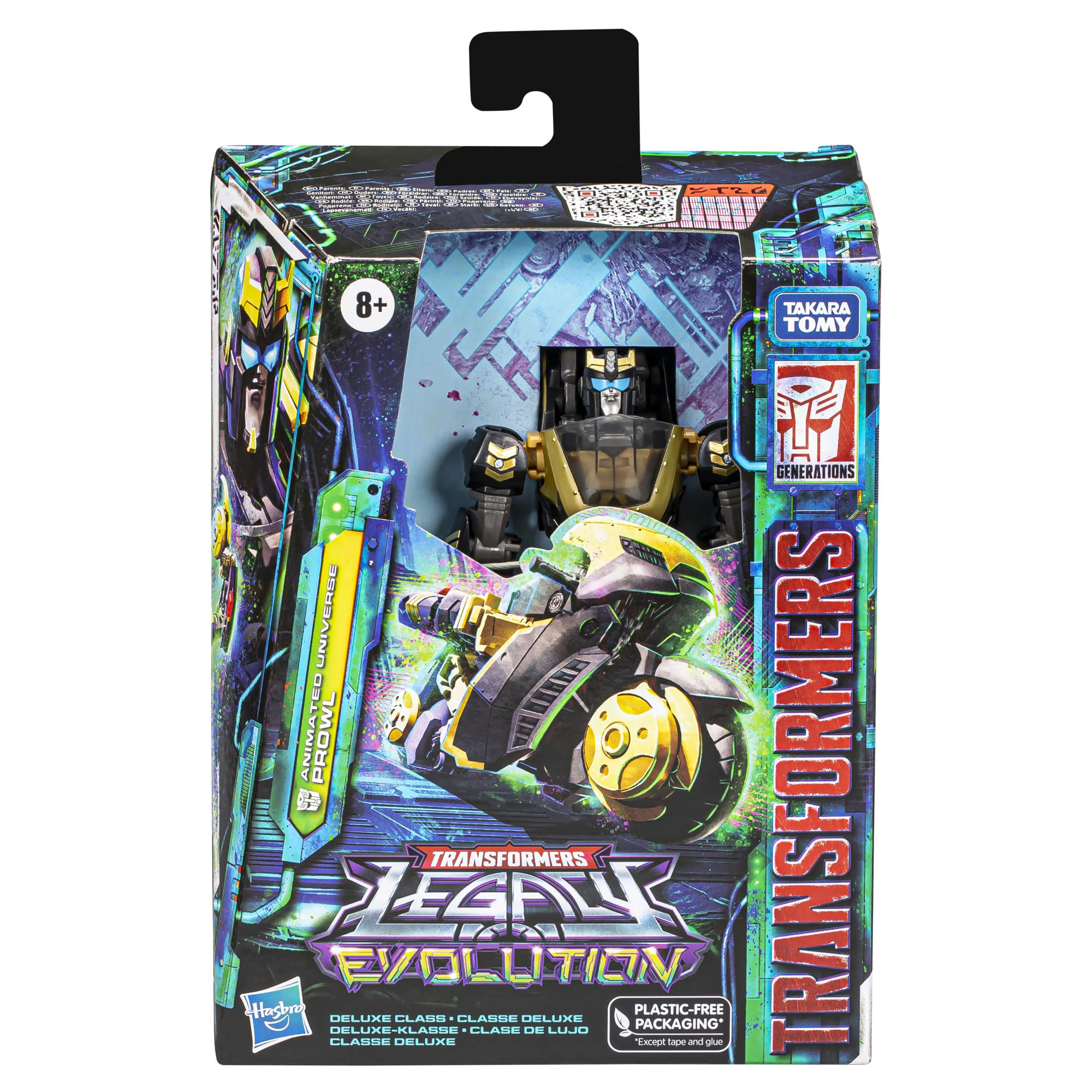 Foto 2 | Figura De Acción Transformers Legacy Evolution Prowl 14 Cm - Venta Internacional.