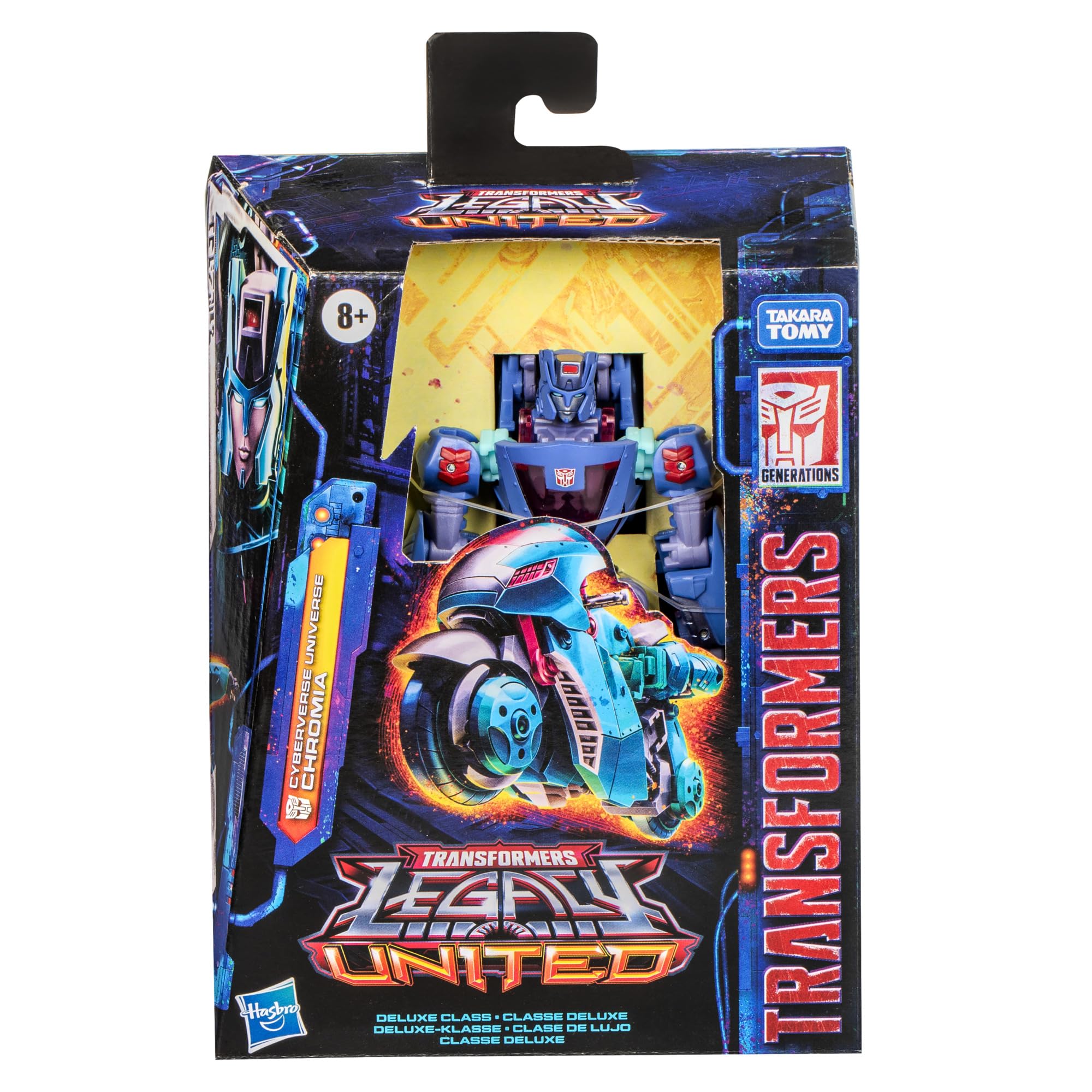 Foto 2 | Figura De Acción Transformers Legacy United Deluxe Chromia - Venta Internacional.