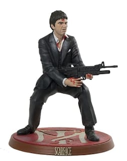 Foto 3 | Figura De Acción Mighty Mojo Scarface Tony Montana 18 Cm Bloody - Venta Internacional.