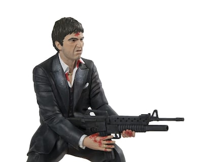 Foto 7 | Figura De Acción Mighty Mojo Scarface Tony Montana 18 Cm Bloody - Venta Internacional.