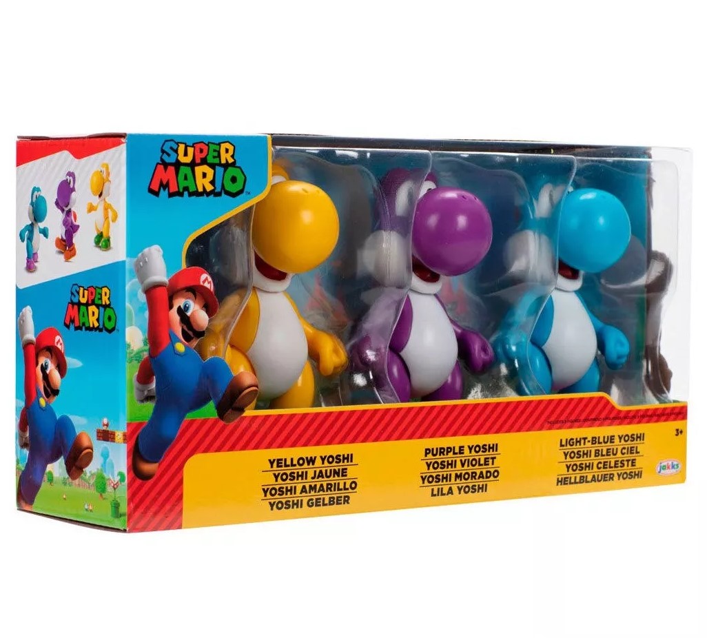 Foto 2 pulgar | Super Mario Multipack Yoshi Nintendo Jakks Pacific 41383