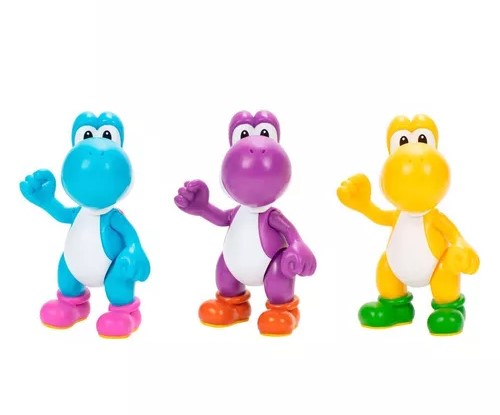 Foto 4 pulgar | Super Mario Multipack Yoshi Nintendo Jakks Pacific 41383