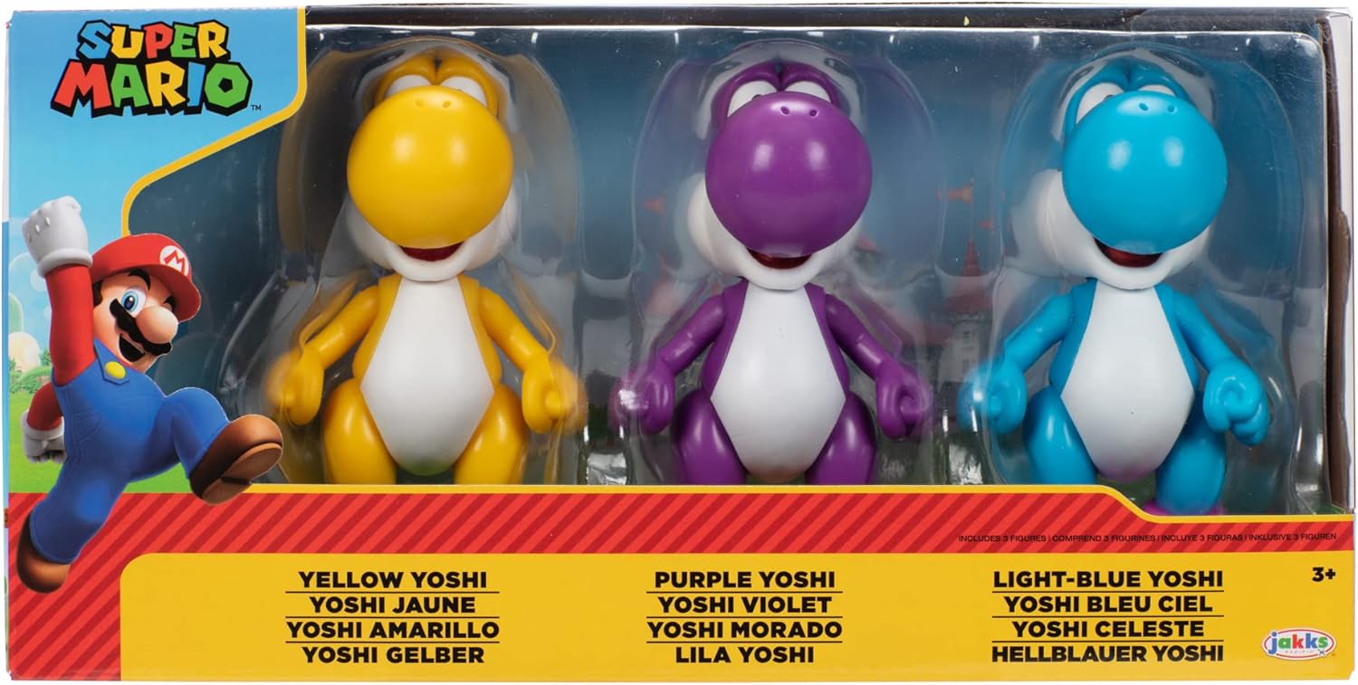 Foto 5 pulgar | Super Mario Multipack Yoshi Nintendo Jakks Pacific 41383