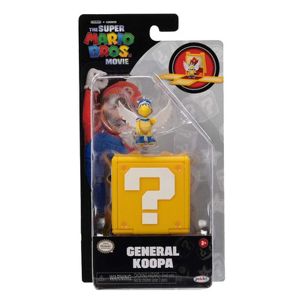 Foto 5 pulgar | 6 Figuras Con Bloque 3cm Mario Bros Jakks