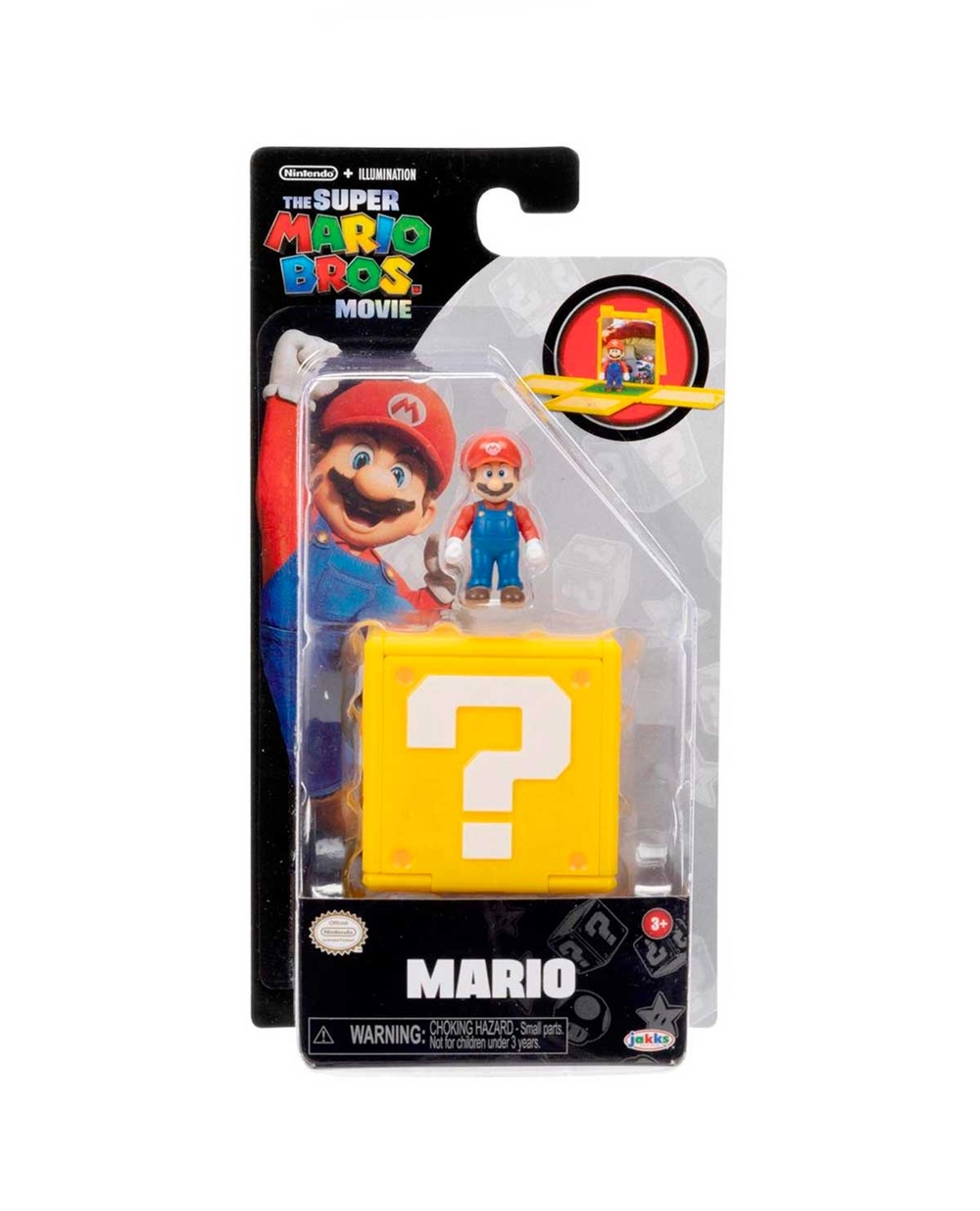 Foto 7 pulgar | 6 Figuras Con Bloque 3cm Mario Bros Jakks