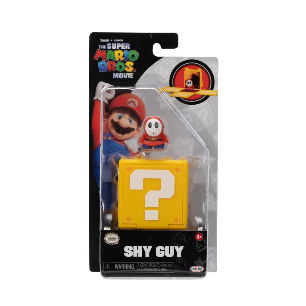 Foto 7 | 6 Figuras Con Bloque 3cm Mario Bros Jakks