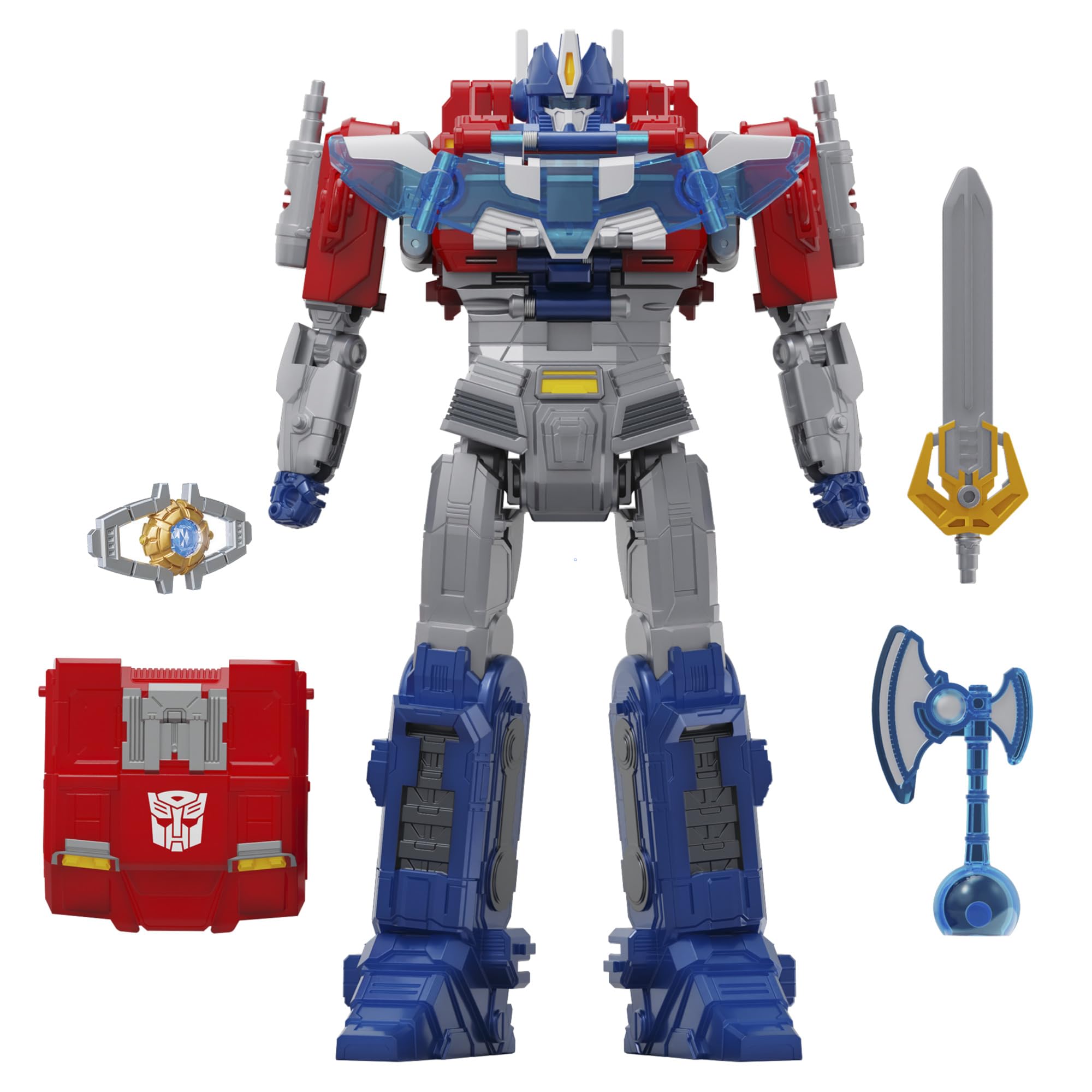 Figura De Acción Transformers Power Flip Optimus Prime 25 Cm - Venta Internacional.