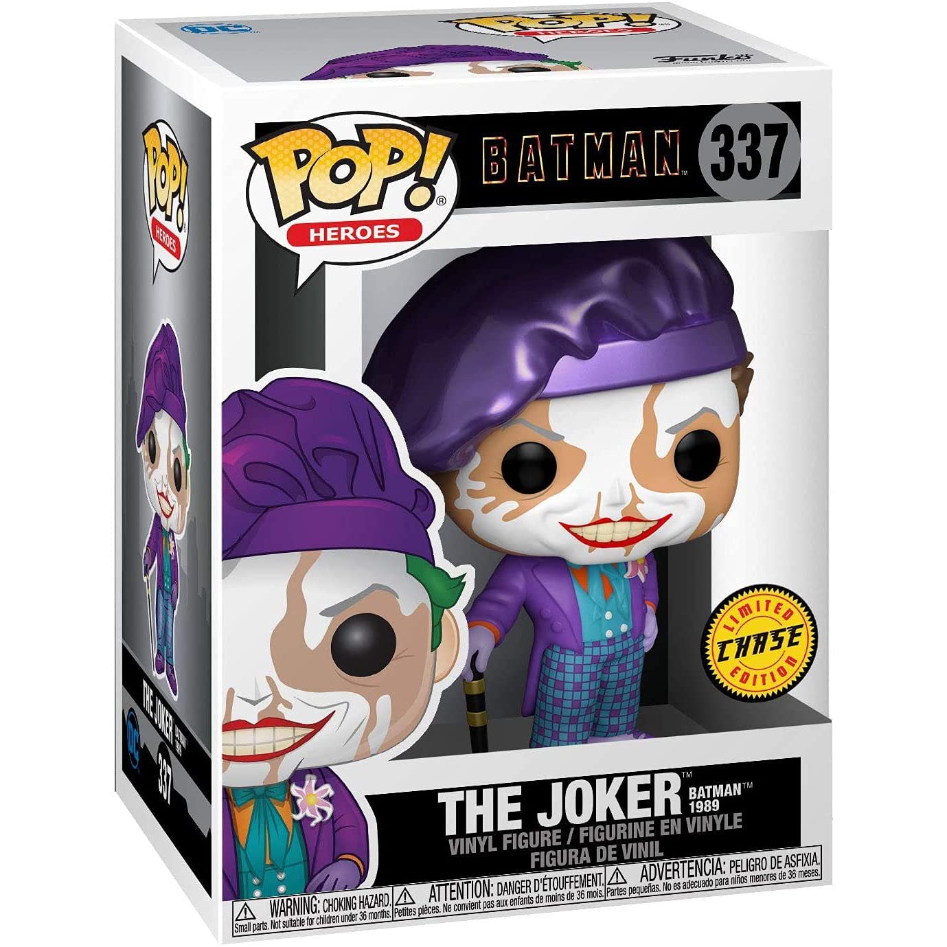Foto 4 pulgar | Figura de Vinilo Funko Pop! Edición Número 80 de Batman Joker (1989) - Venta Internacional
