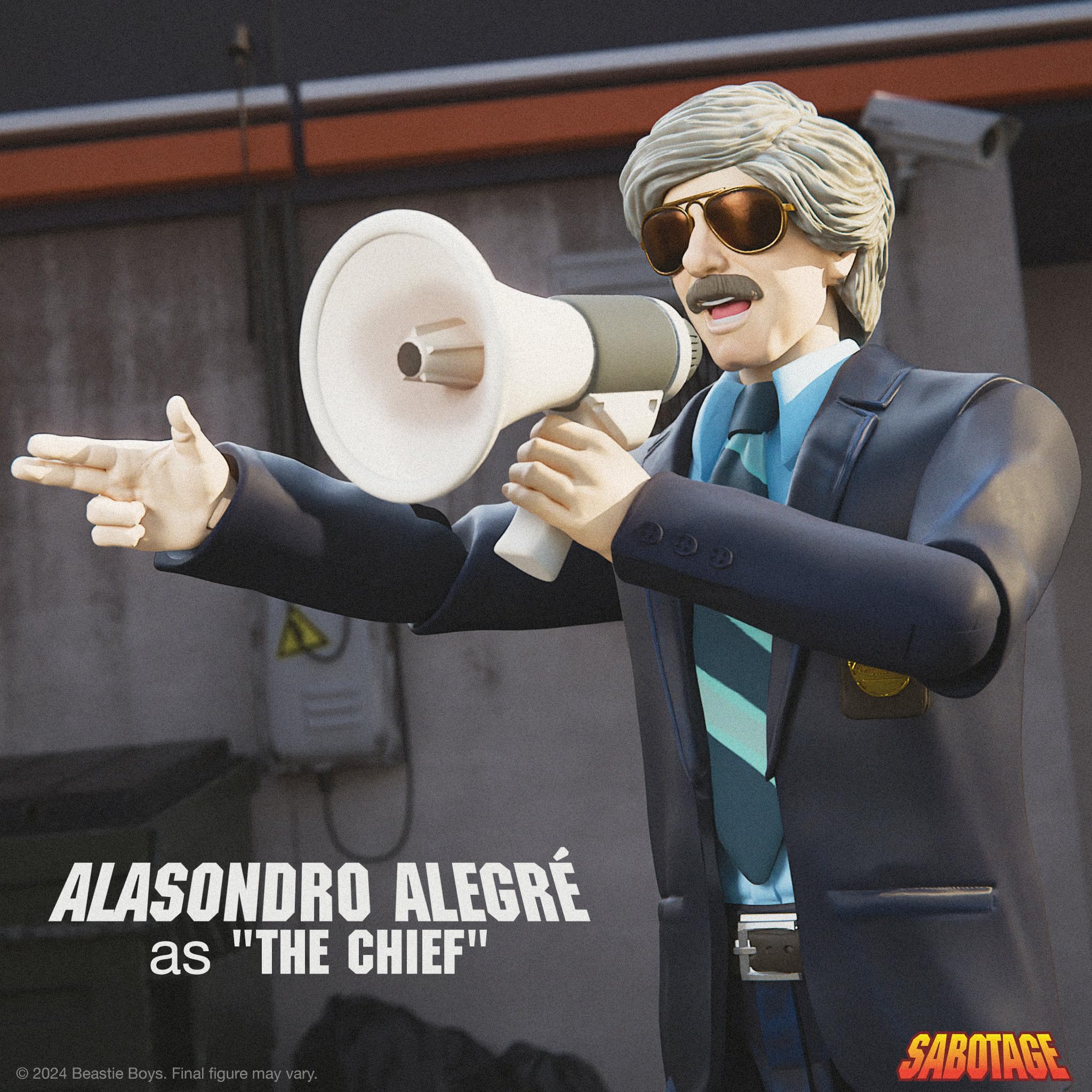 Foto 4 pulgar | Figura De Acción Super7 Ultimates! Alasondro Alegré De Los Beastie Boys - Venta Internacional.