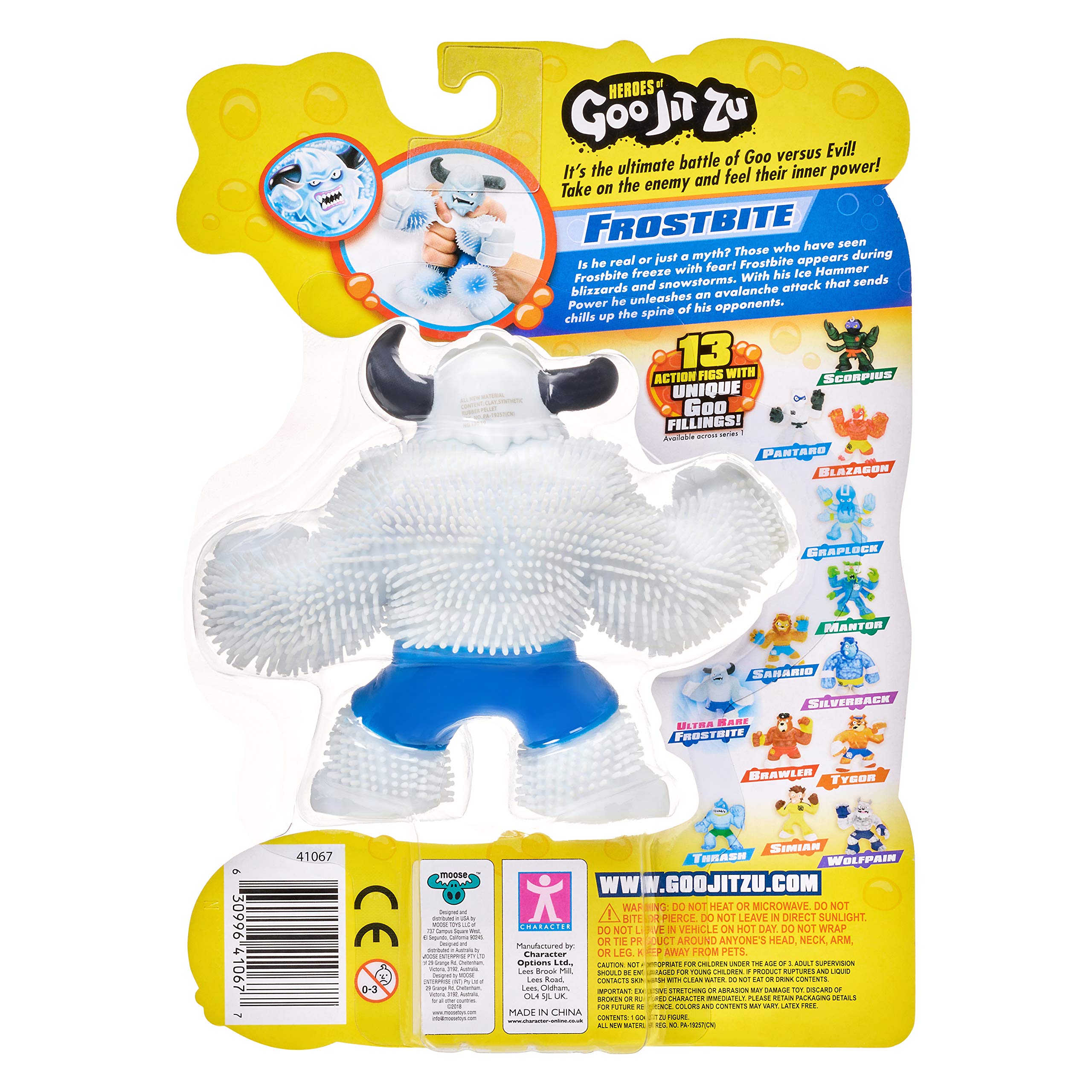 Foto 5 pulgar | Figura De Acción Heroes Of Goo Jit Zu Yeti Frostbite - Venta Internacional.