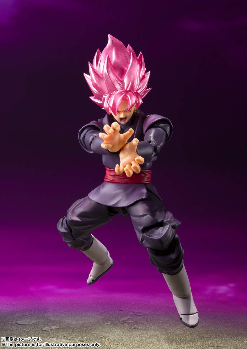 Foto 3 | Figura De Acción Tamashii Nations Dragon Ball Goku Black - Venta Internacional.