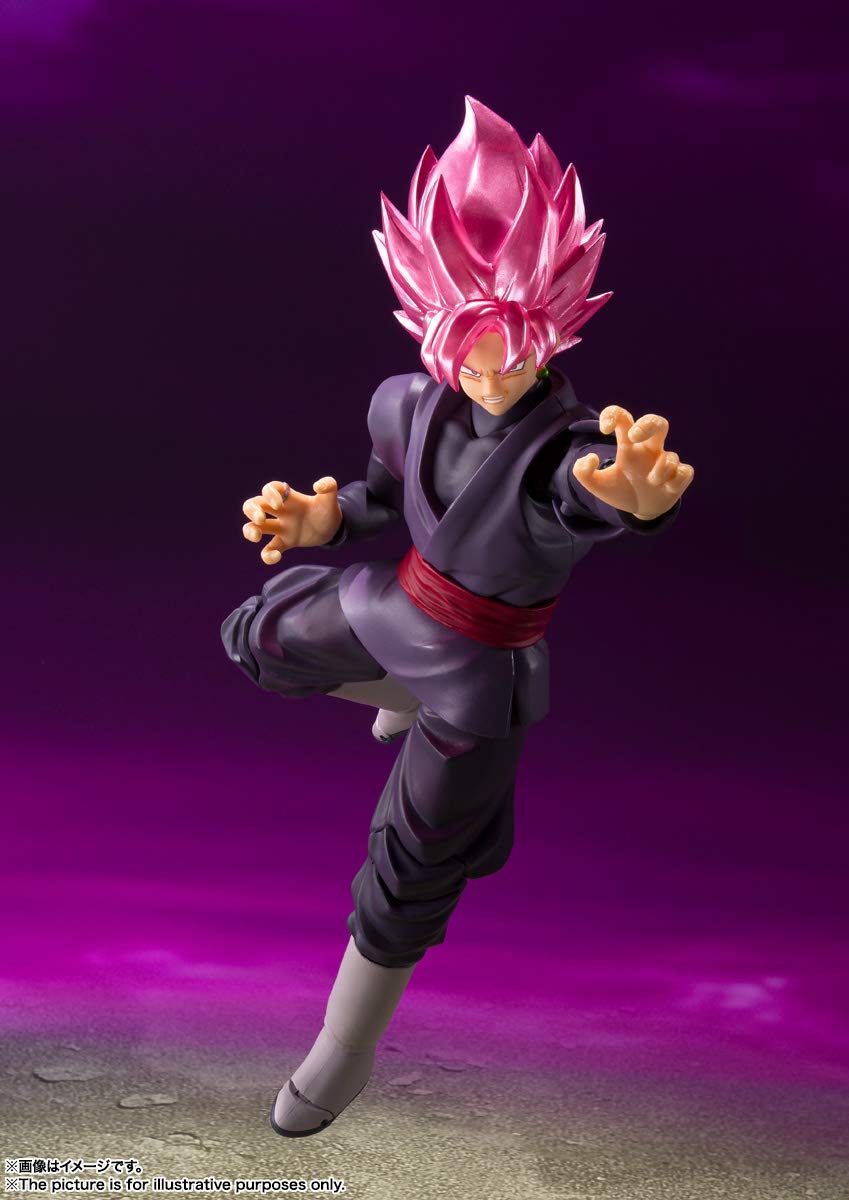 Foto 5 pulgar | Figura De Acción Tamashii Nations Dragon Ball Goku Black - Venta Internacional.