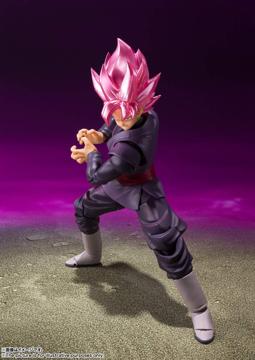 Foto 6 pulgar | Figura De Acción Tamashii Nations Dragon Ball Goku Black - Venta Internacional.