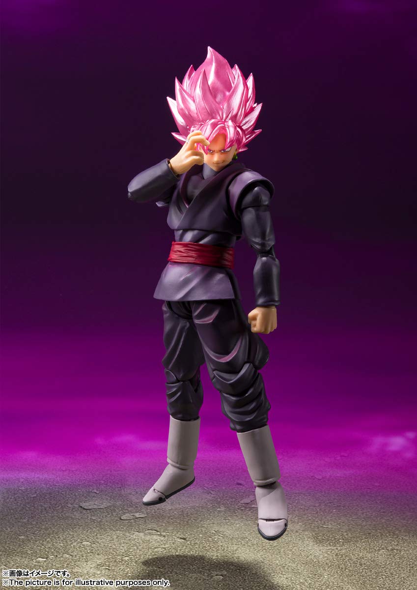 Foto 7 pulgar | Figura De Acción Tamashii Nations Dragon Ball Goku Black - Venta Internacional.