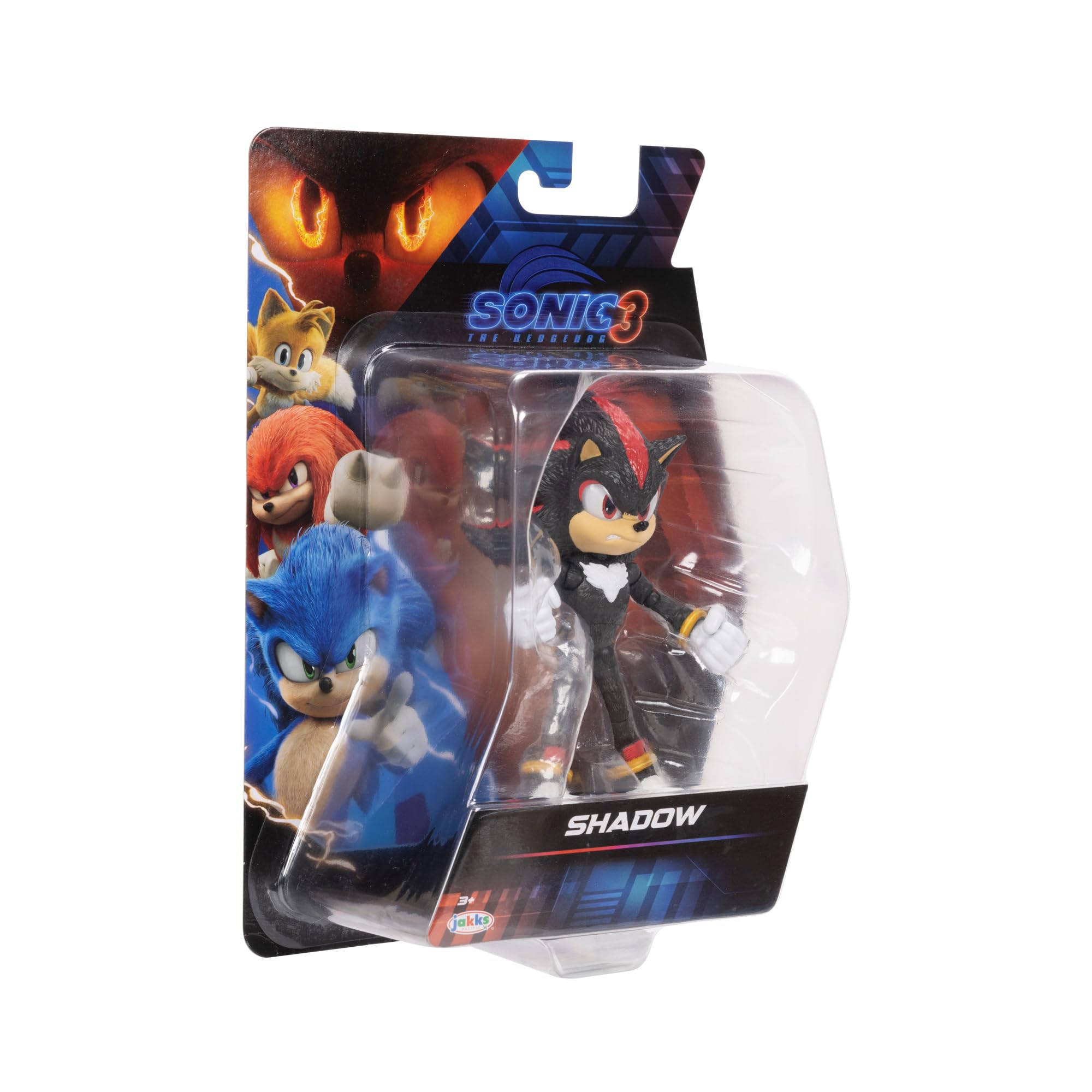Foto 6 pulgar | Figura De Acción Sonic The Hedgehog Sonic 3 Movie Shadow 13cm - Venta Internacional.
