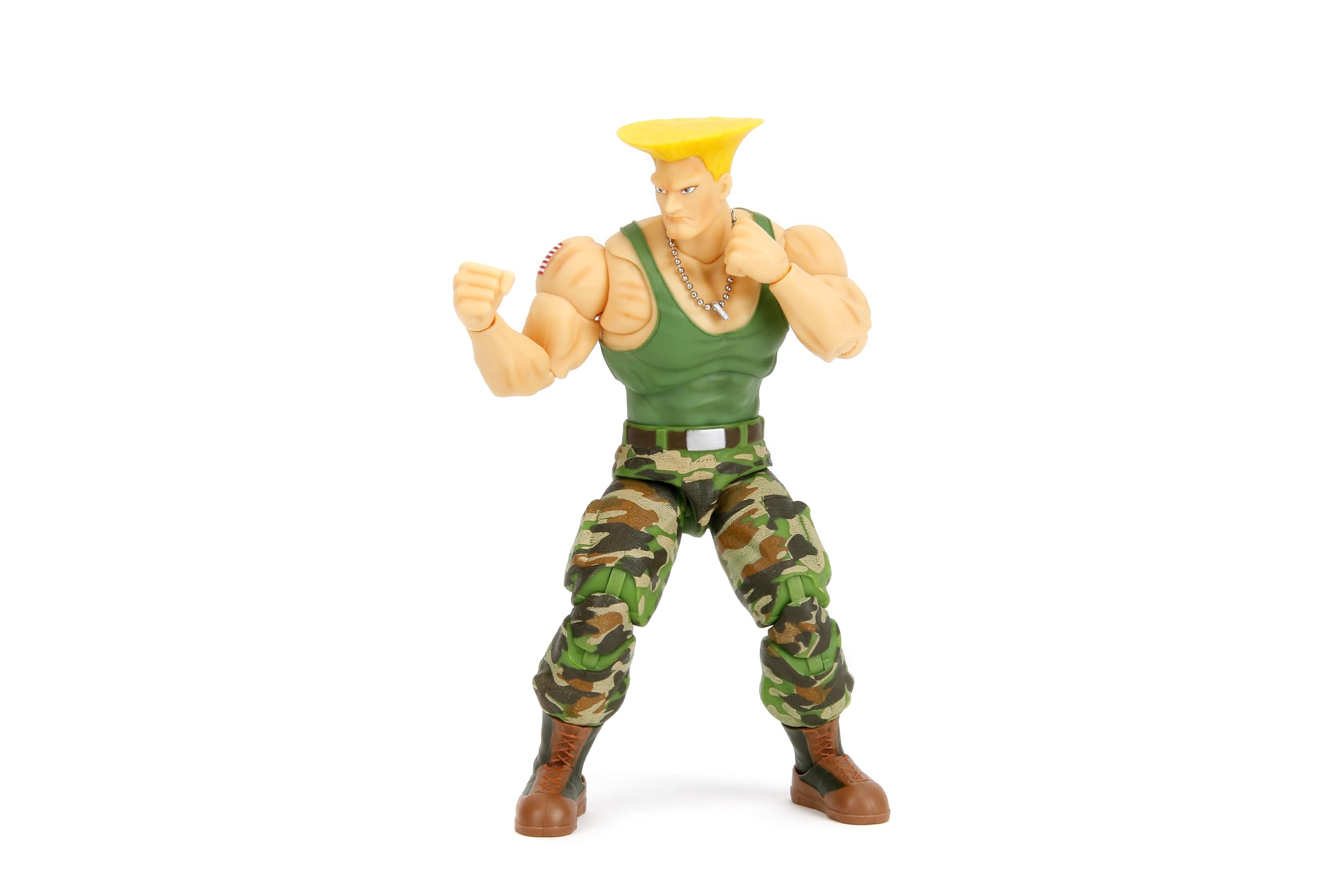 Foto 2 pulgar | Figura De Acción Jada Toys Street Fighter Ii Guile A Escala 1:12 - Venta Internacional.
