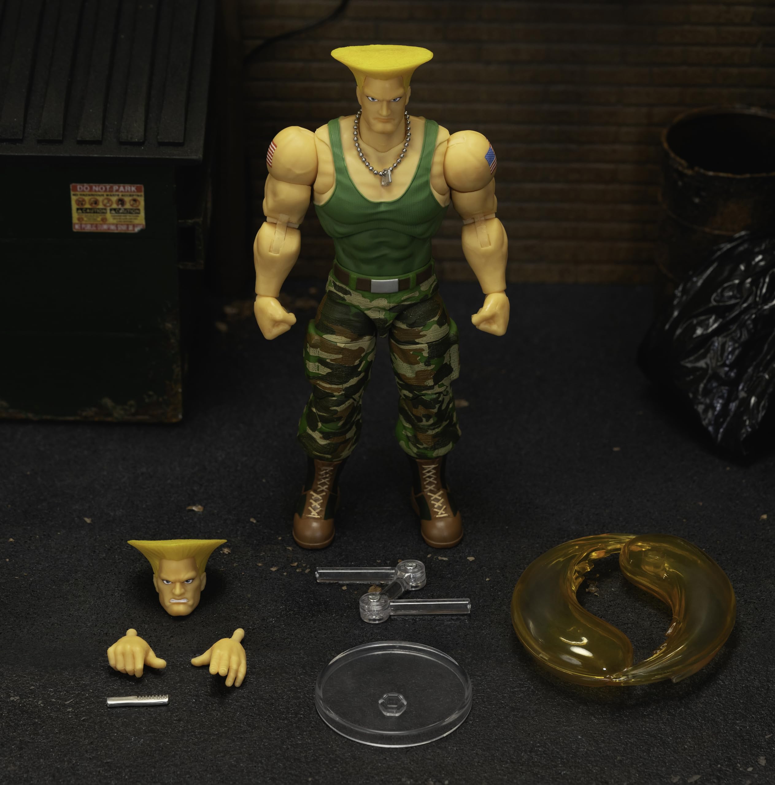 Foto 3 pulgar | Figura De Acción Jada Toys Street Fighter Ii Guile A Escala 1:12 - Venta Internacional.