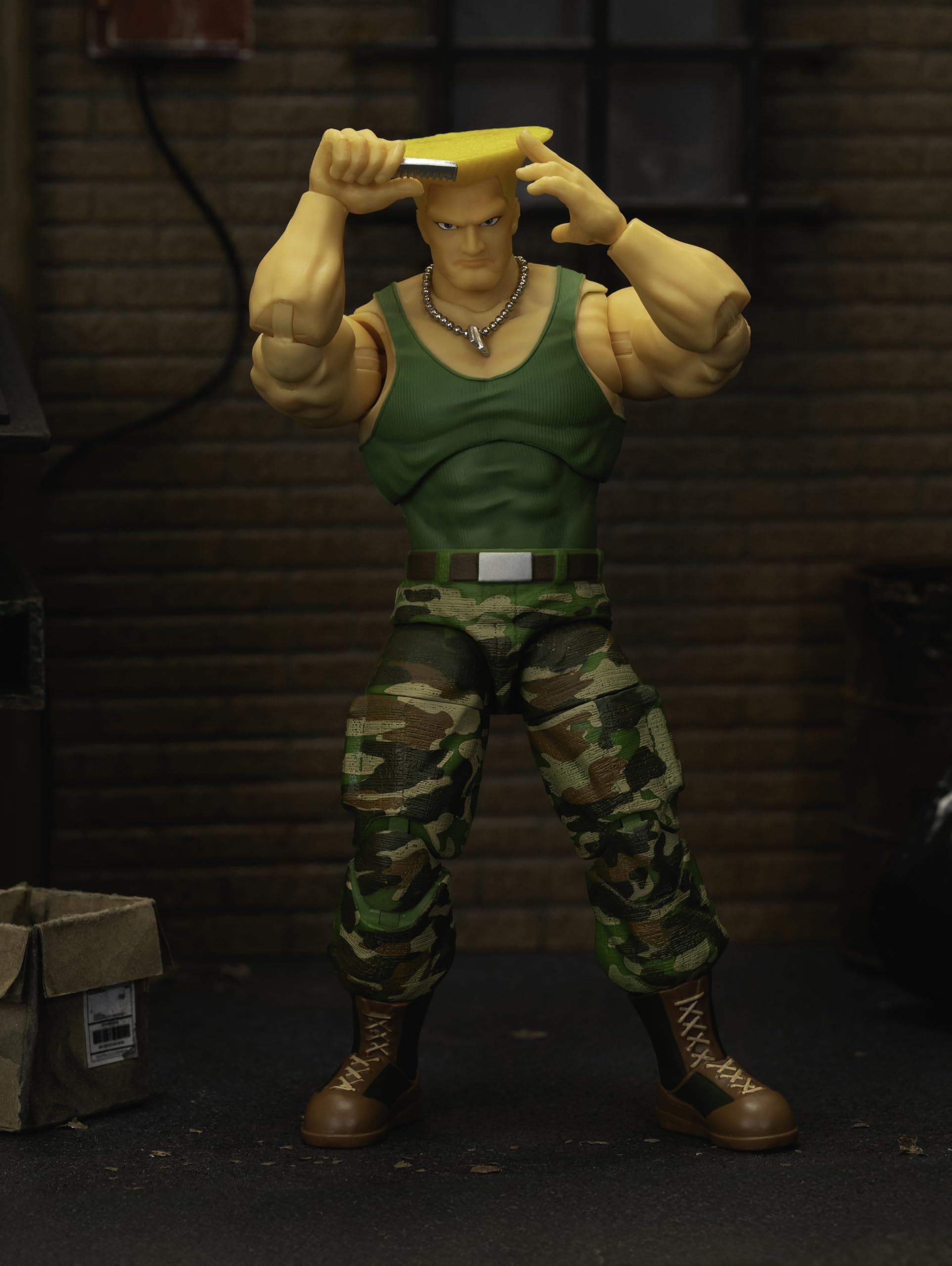 Foto 5 pulgar | Figura De Acción Jada Toys Street Fighter Ii Guile A Escala 1:12 - Venta Internacional.