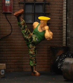Foto 6 | Figura De Acción Jada Toys Street Fighter Ii Guile A Escala 1:12 - Venta Internacional.