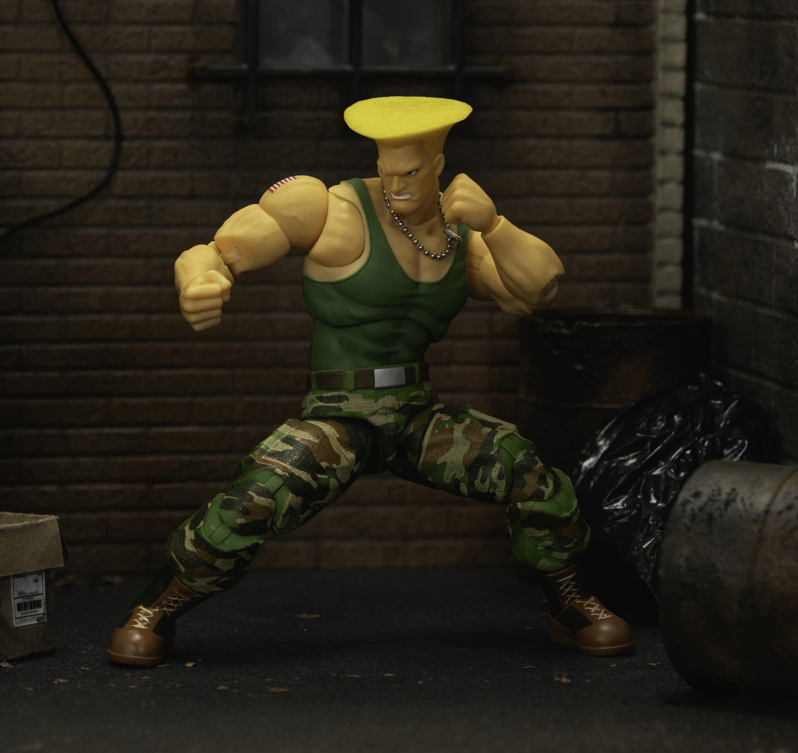 Foto 8 pulgar | Figura De Acción Jada Toys Street Fighter Ii Guile A Escala 1:12 - Venta Internacional.