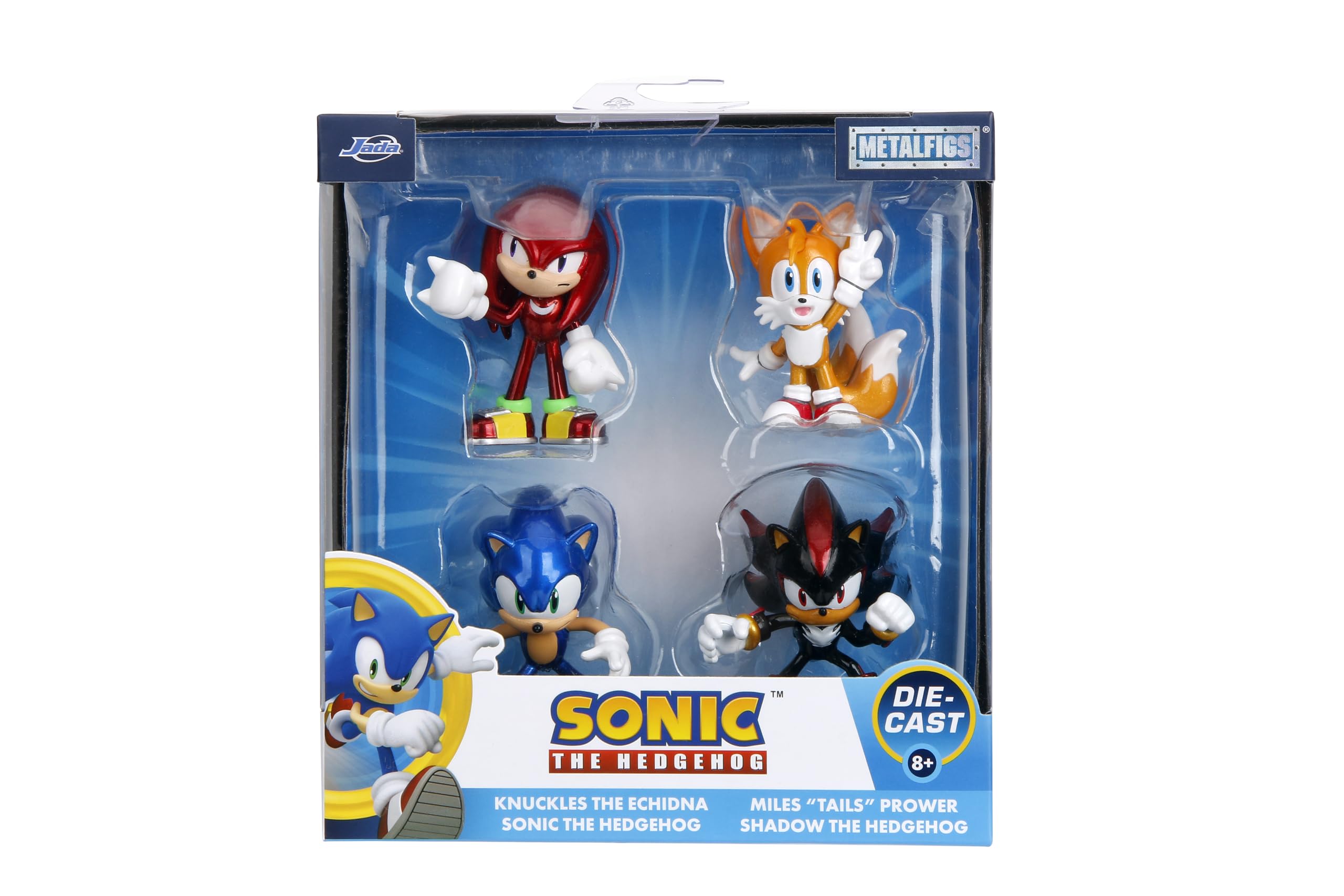 Foto 3 pulgar | Pack De 4 Figuras Fundidas A Presión Sonic The Hedgehog 2.5 Wave 1 - Venta Internacional.