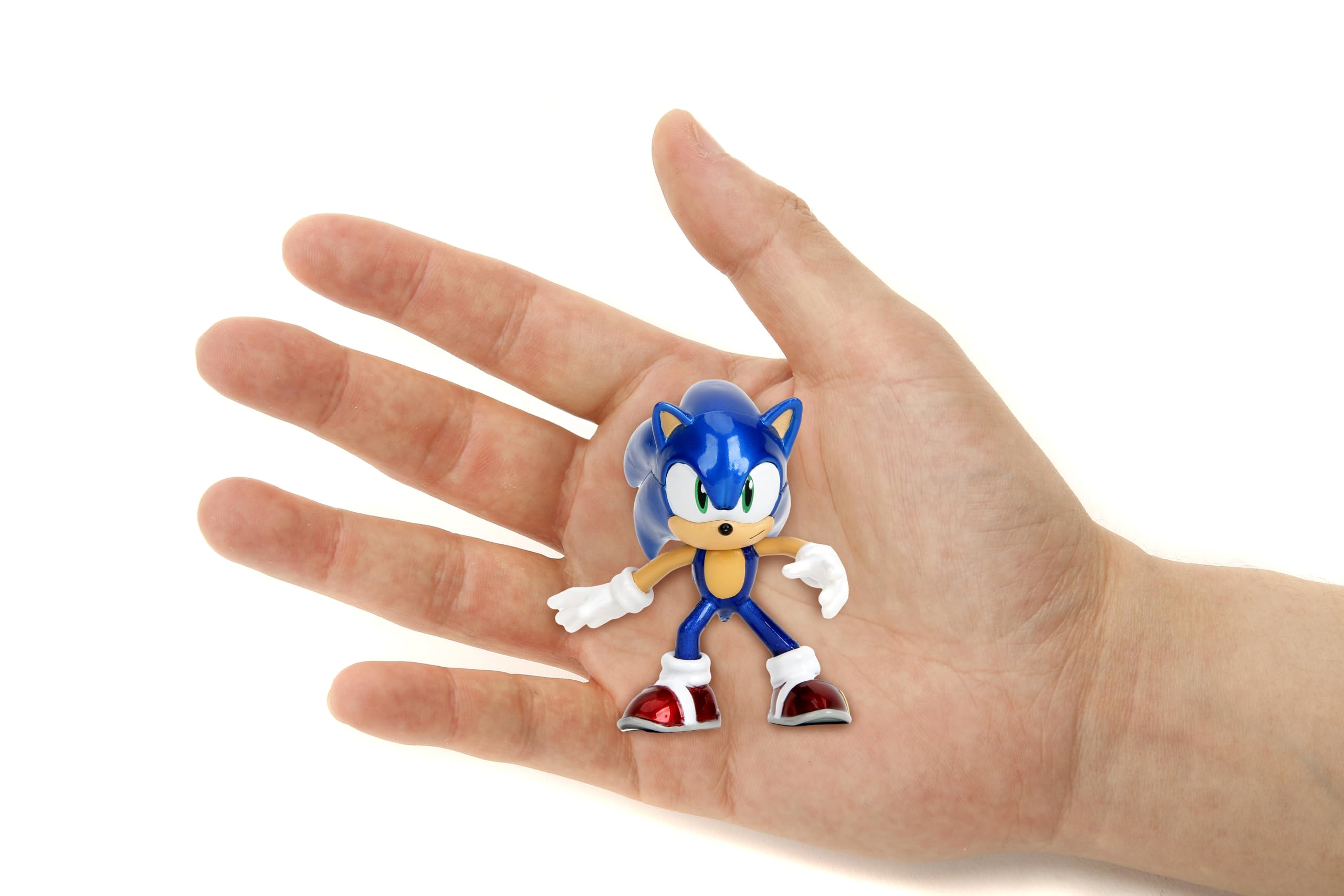 Foto 3 | Pack De 4 Figuras Fundidas A Presión Sonic The Hedgehog 2.5 Wave 1 - Venta Internacional.