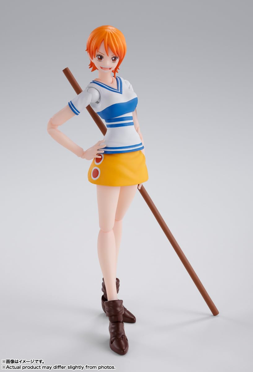 Foto 3 pulgar | Figura De Acción Tamashii Nations One Piece Nami Romance Dawn - Venta Internacional.