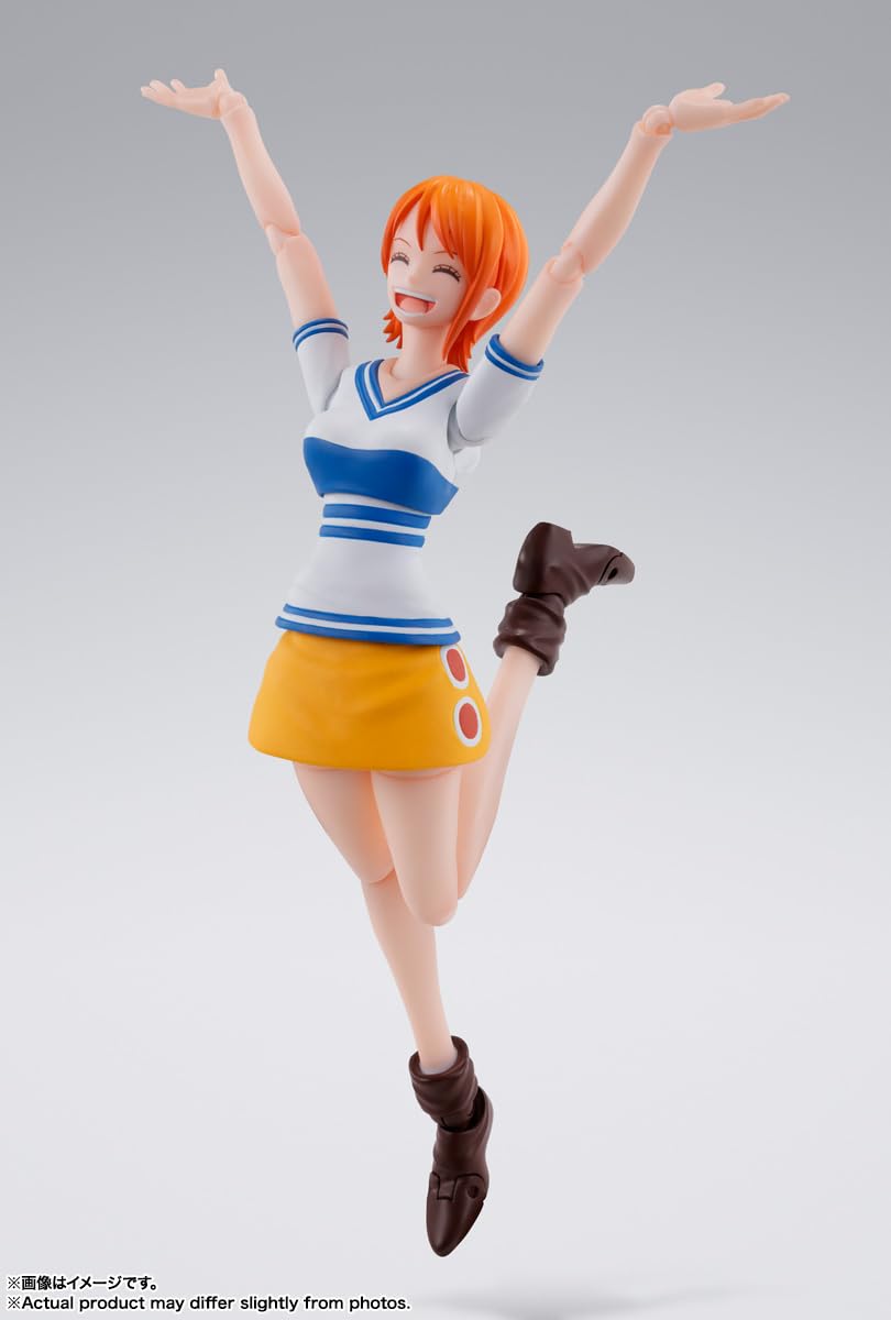 Foto 4 pulgar | Figura De Acción Tamashii Nations One Piece Nami Romance Dawn - Venta Internacional.