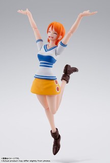 Foto 3 | Figura De Acción Tamashii Nations One Piece Nami Romance Dawn - Venta Internacional.