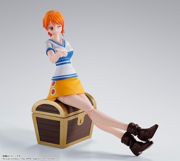 Foto 4 | Figura De Acción Tamashii Nations One Piece Nami Romance Dawn - Venta Internacional.