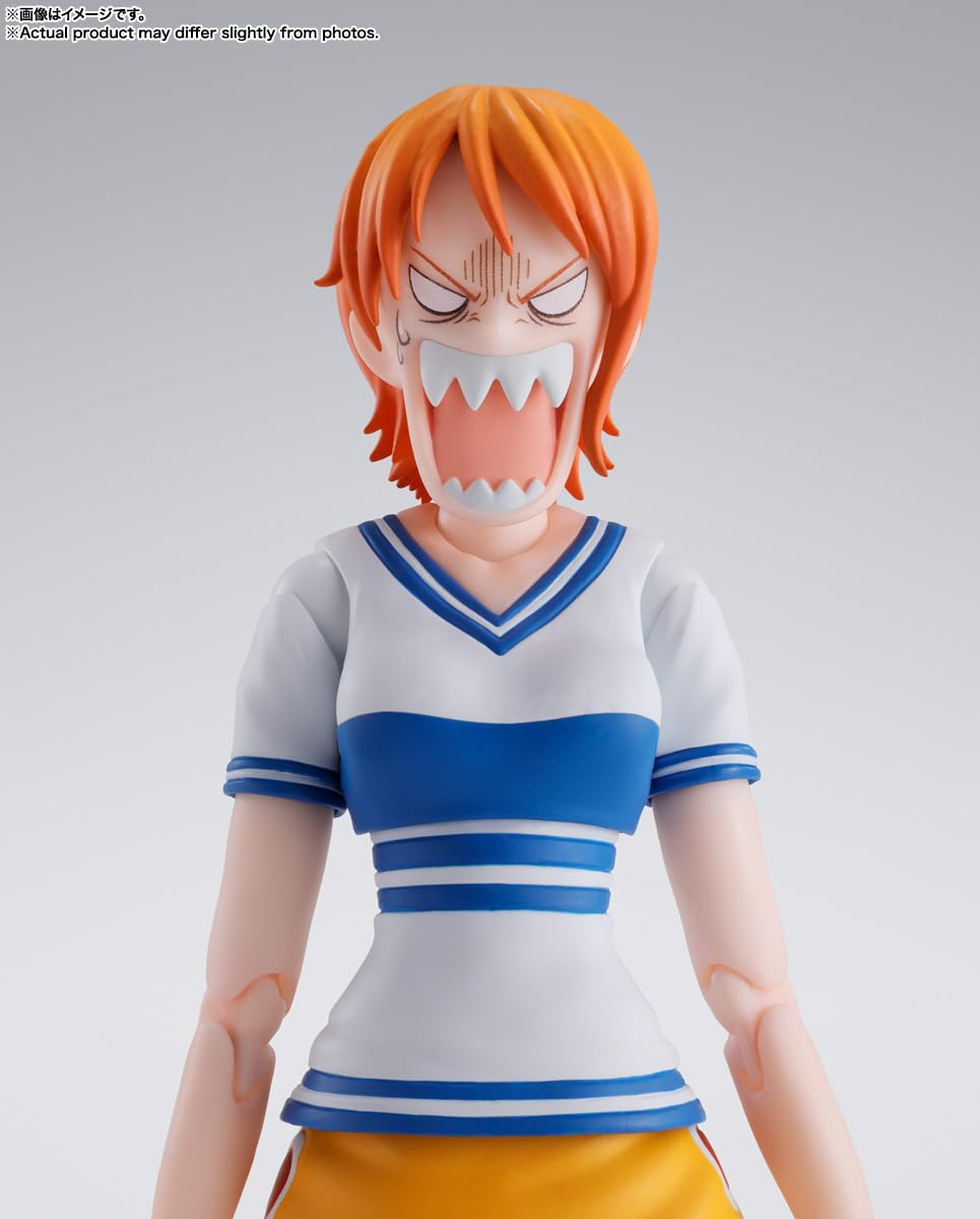 Foto 6 pulgar | Figura De Acción Tamashii Nations One Piece Nami Romance Dawn - Venta Internacional.