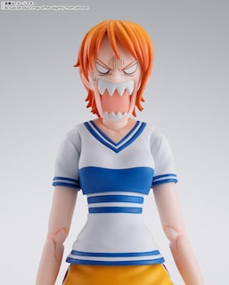 Foto 5 | Figura De Acción Tamashii Nations One Piece Nami Romance Dawn - Venta Internacional.
