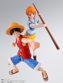 Foto 6 | Figura De Acción Tamashii Nations One Piece Nami Romance Dawn - Venta Internacional.