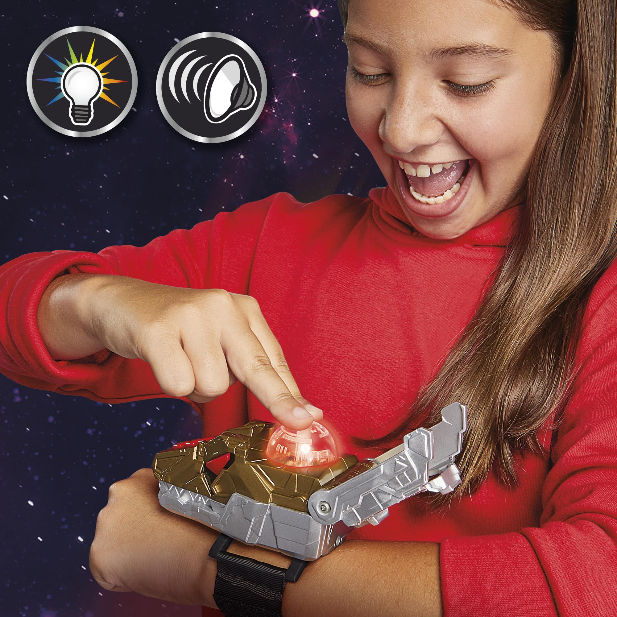 Foto 3 | Juego De Rol: Power Rangers Cosmic Fury Cosmic Morpher - Venta Internacional.