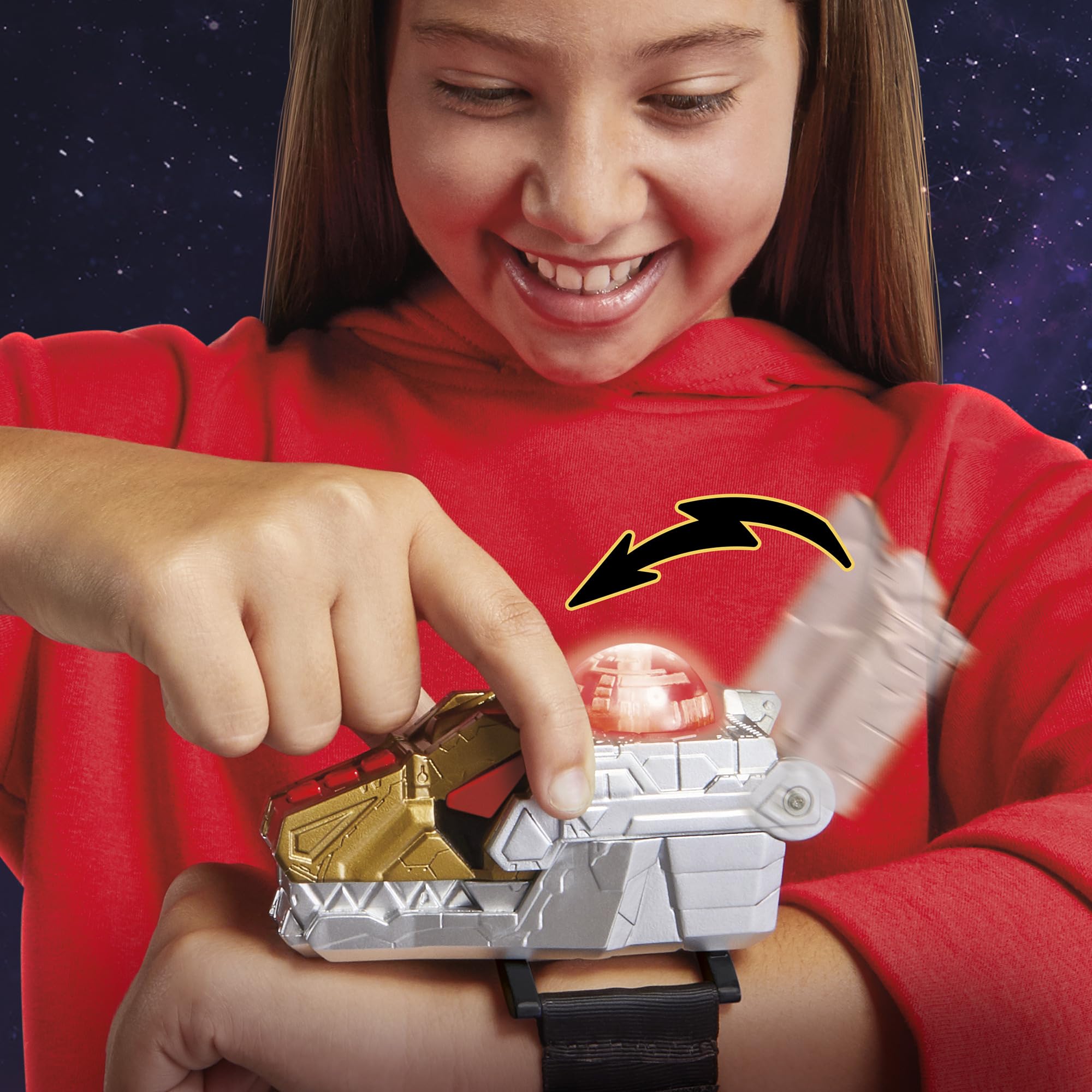 Foto 6 pulgar | Juego De Rol: Power Rangers Cosmic Fury Cosmic Morpher - Venta Internacional.