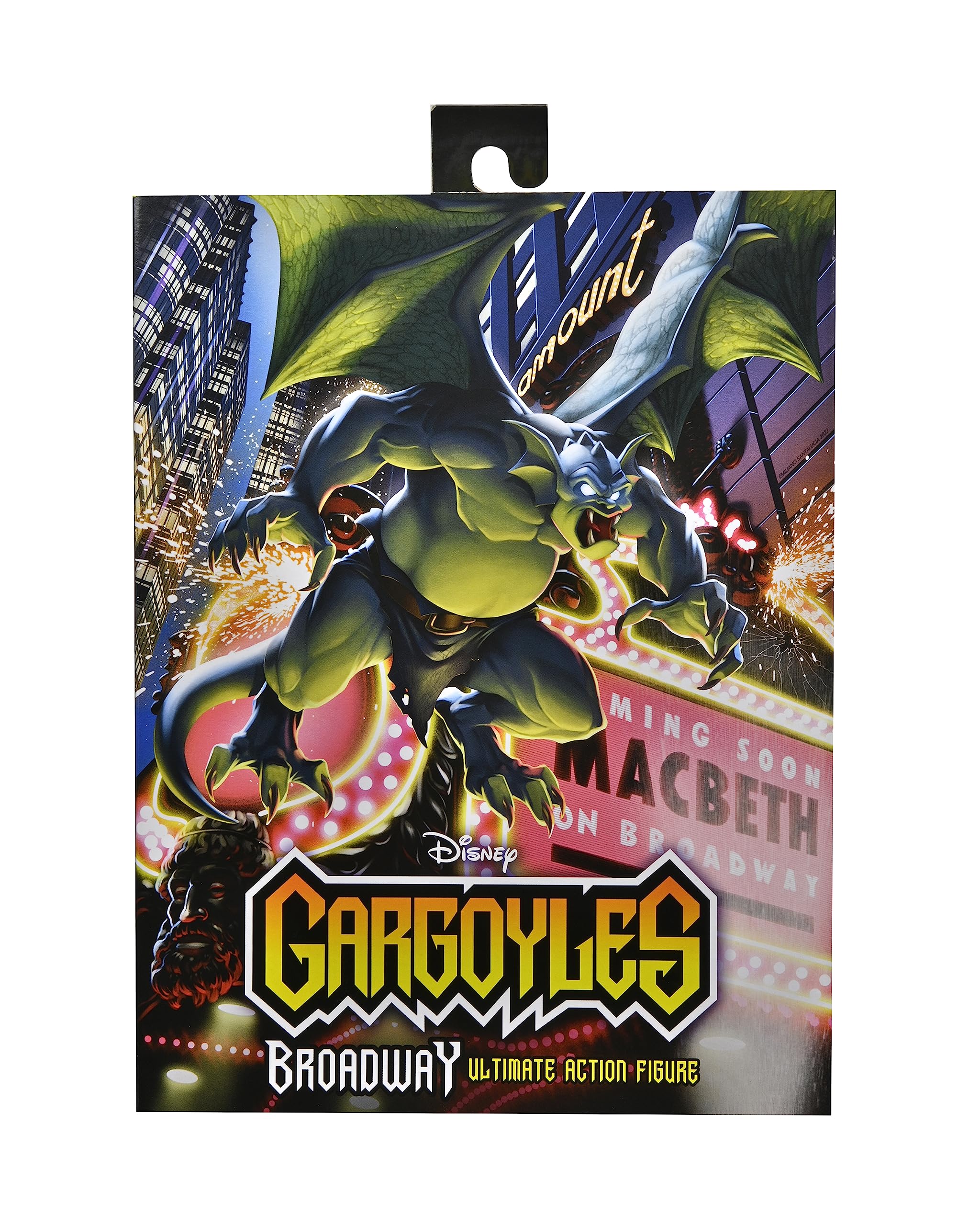 Foto 2 | Figura De Acción Neca Gargoyles Broadway Ultimate Series De 18 Cm - Venta Internacional.