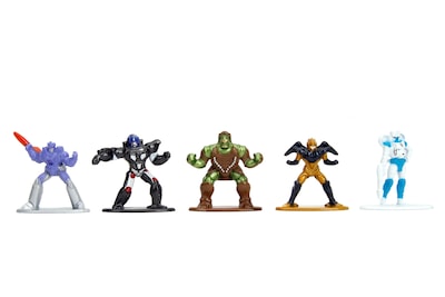 Foto 2 | Toy Jada Toys Transformers, 18 Unidades, Figuras Fundidas A Presión En Nanometal - Venta Internacional.