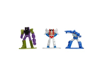 Foto 5 | Toy Jada Toys Transformers, 18 Unidades, Figuras Fundidas A Presión En Nanometal - Venta Internacional.