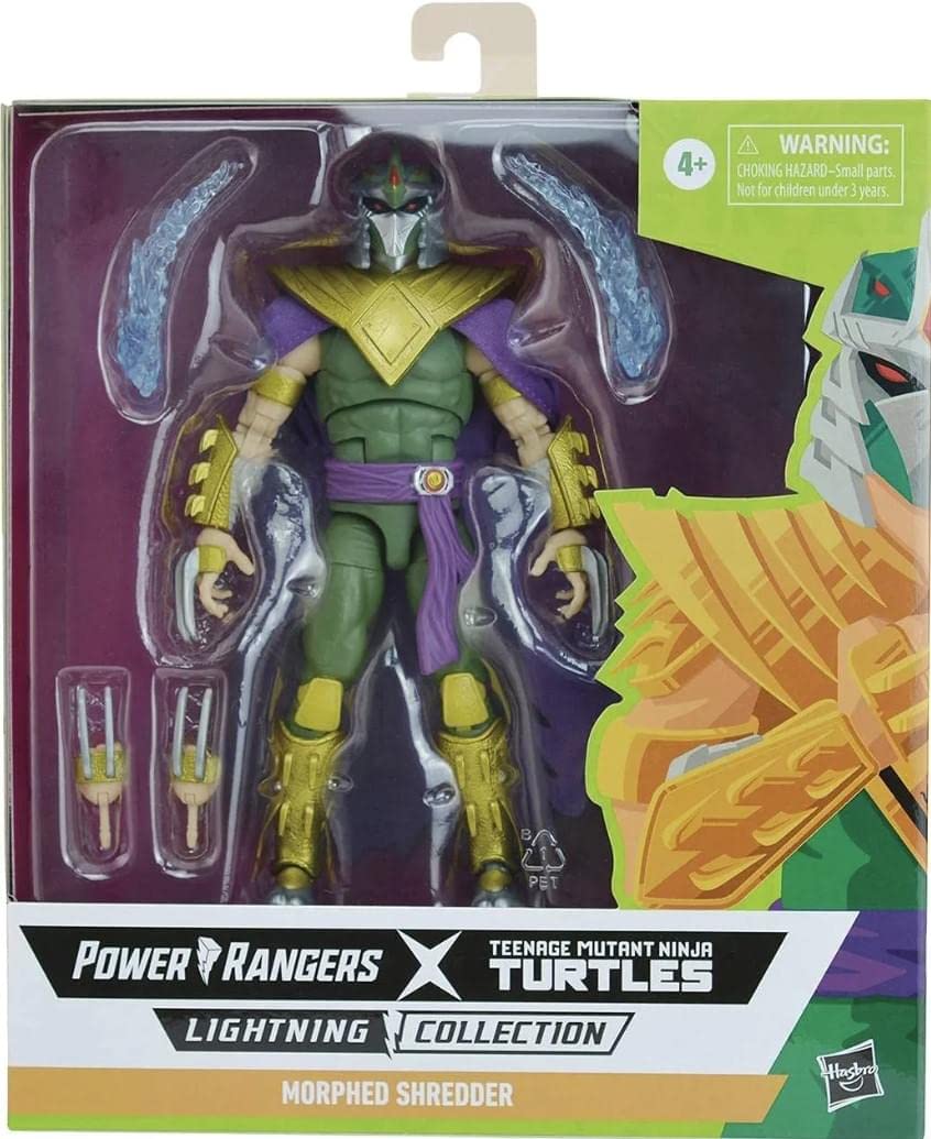 Foto 3 pulgar | Figura de Acción Power Rangers Lightning Green Ranger Shredder - Venta Internacional