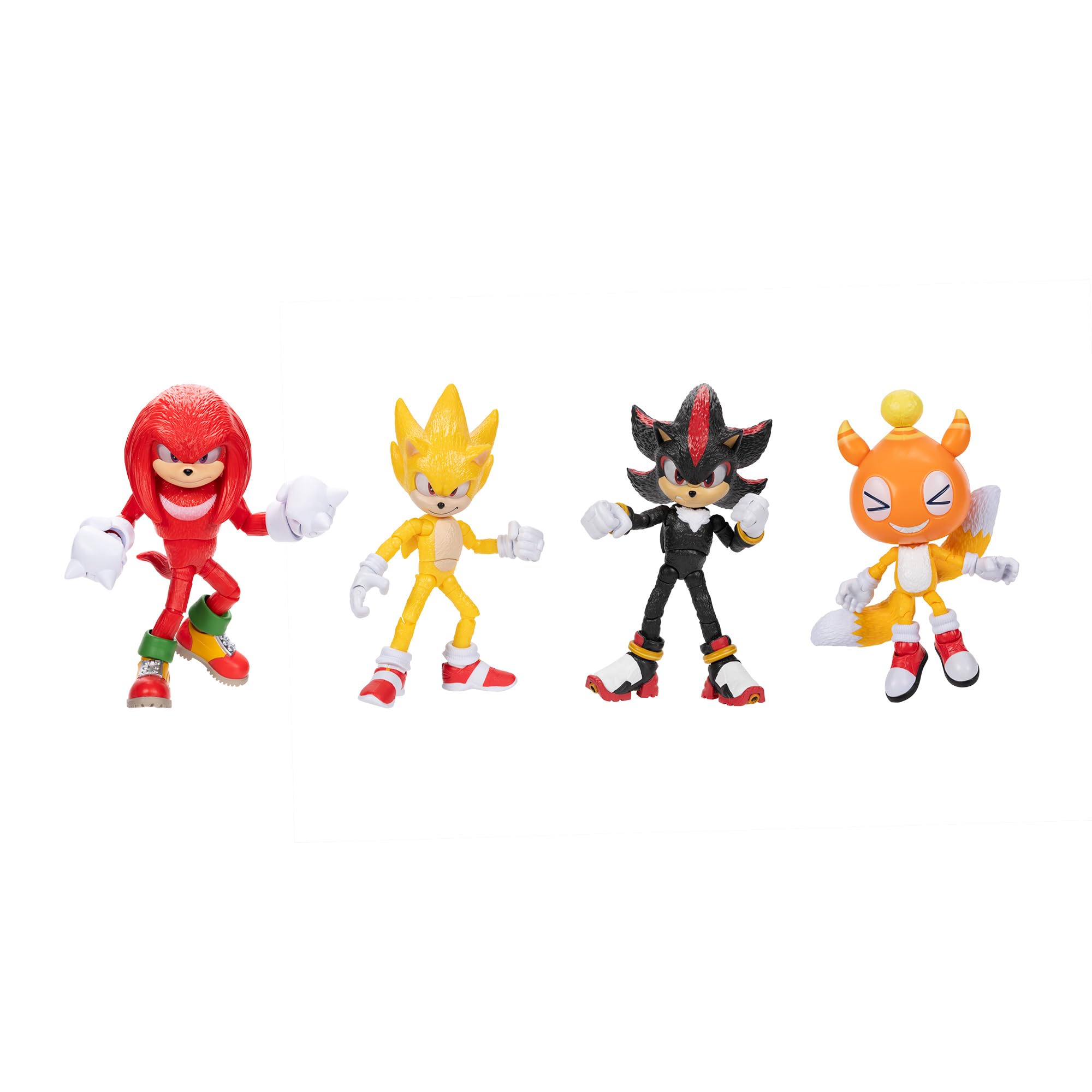 Foto 2 pulgar | Figuras de Acción Sonic The Hedgehog 4 Piezas-Venta Internacional