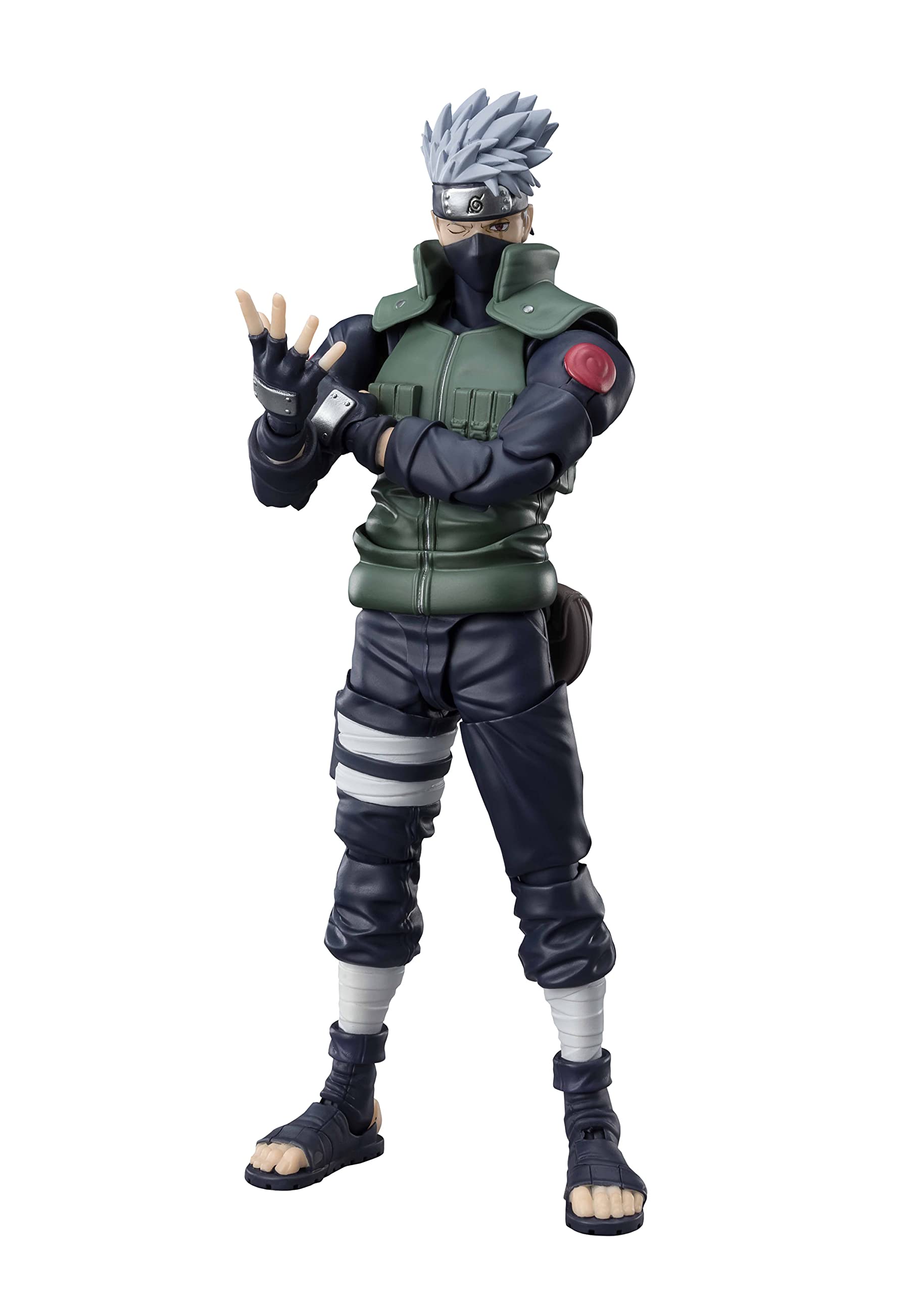 Foto 2 pulgar | Figura De Acción Tamashii Nations Naruto Shippuden Kakashi Hatake - Venta Internacional.
