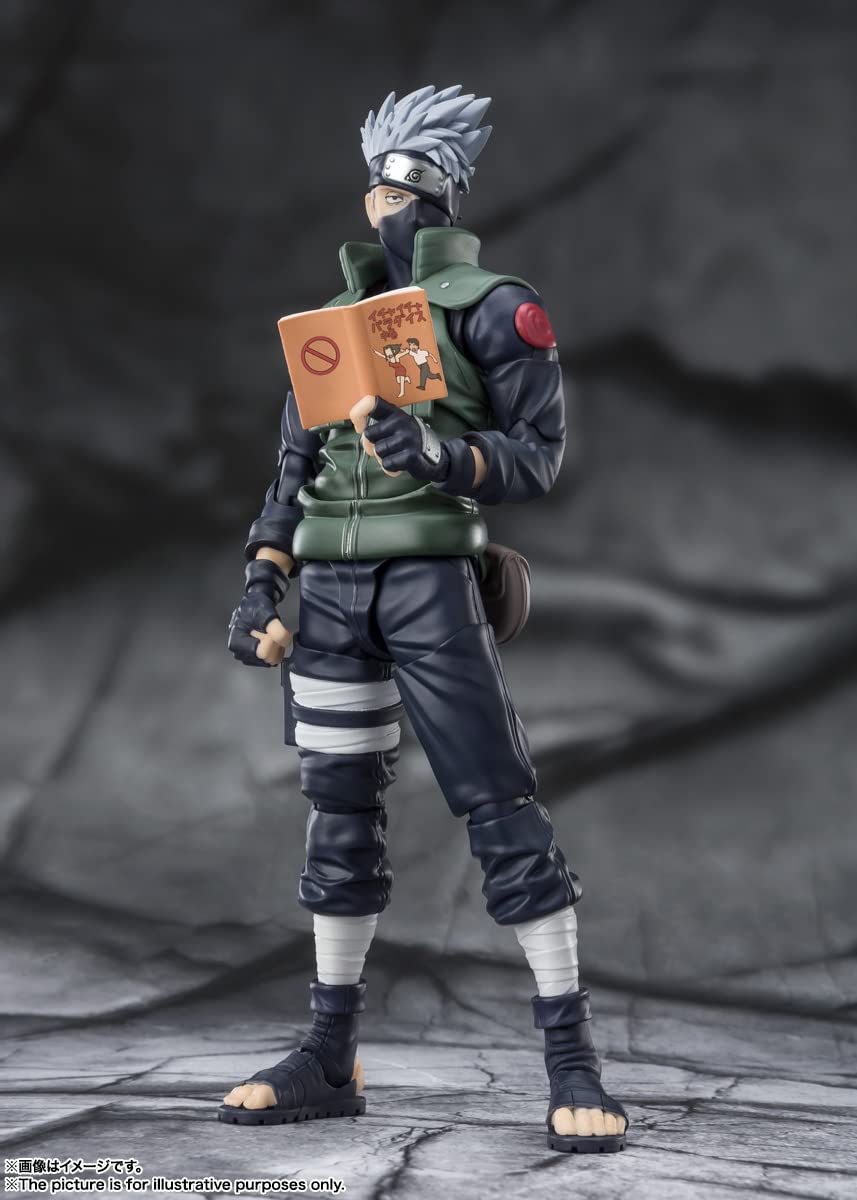 Foto 4 pulgar | Figura De Acción Tamashii Nations Naruto Shippuden Kakashi Hatake - Venta Internacional.