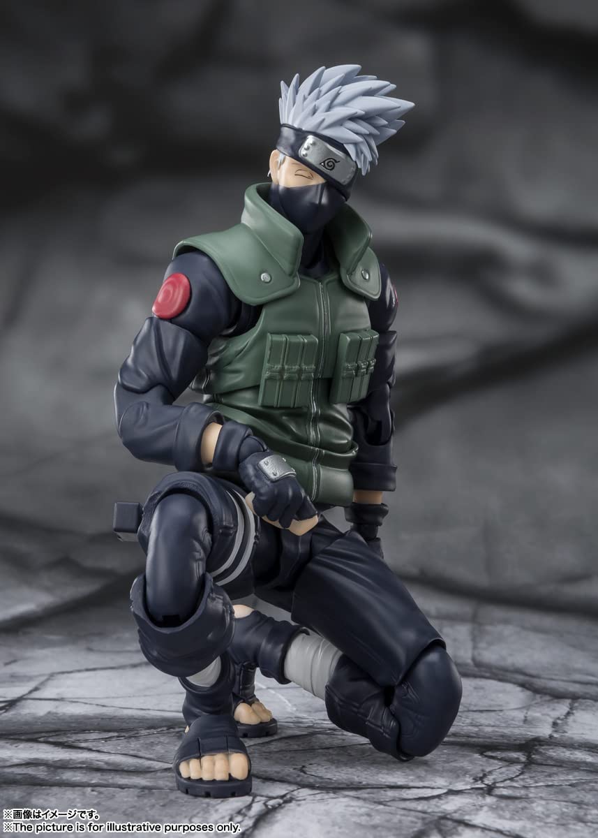 Foto 7 pulgar | Figura De Acción Tamashii Nations Naruto Shippuden Kakashi Hatake - Venta Internacional.