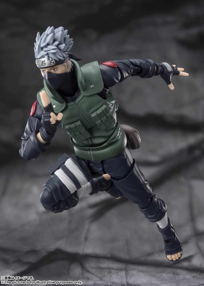 Foto 8 pulgar | Figura De Acción Tamashii Nations Naruto Shippuden Kakashi Hatake - Venta Internacional.