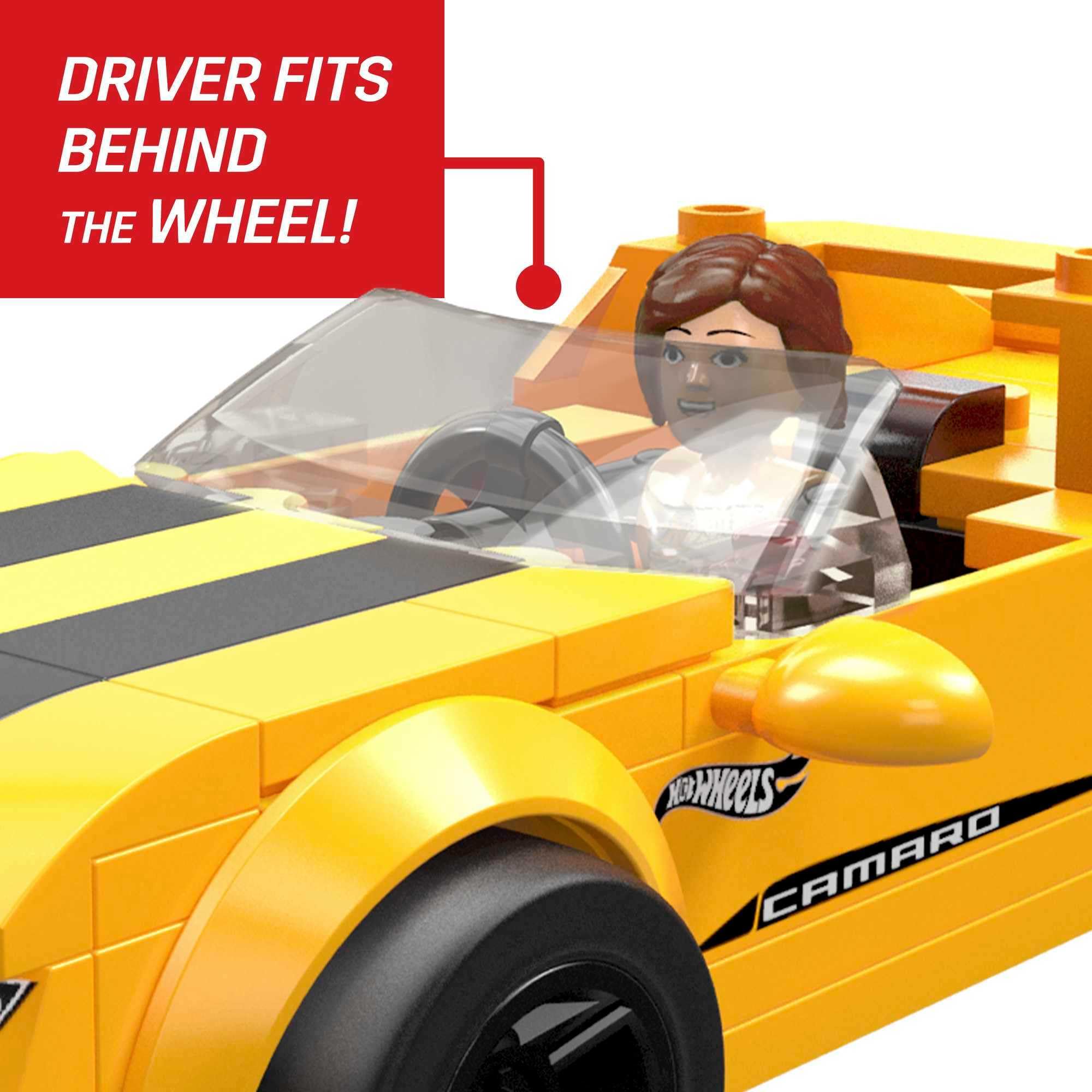 Foto 5 pulgar | Set De Juego Para Construir Coches De Carreras Mega Hot Wheels 17 Camaro - Venta Internacional.