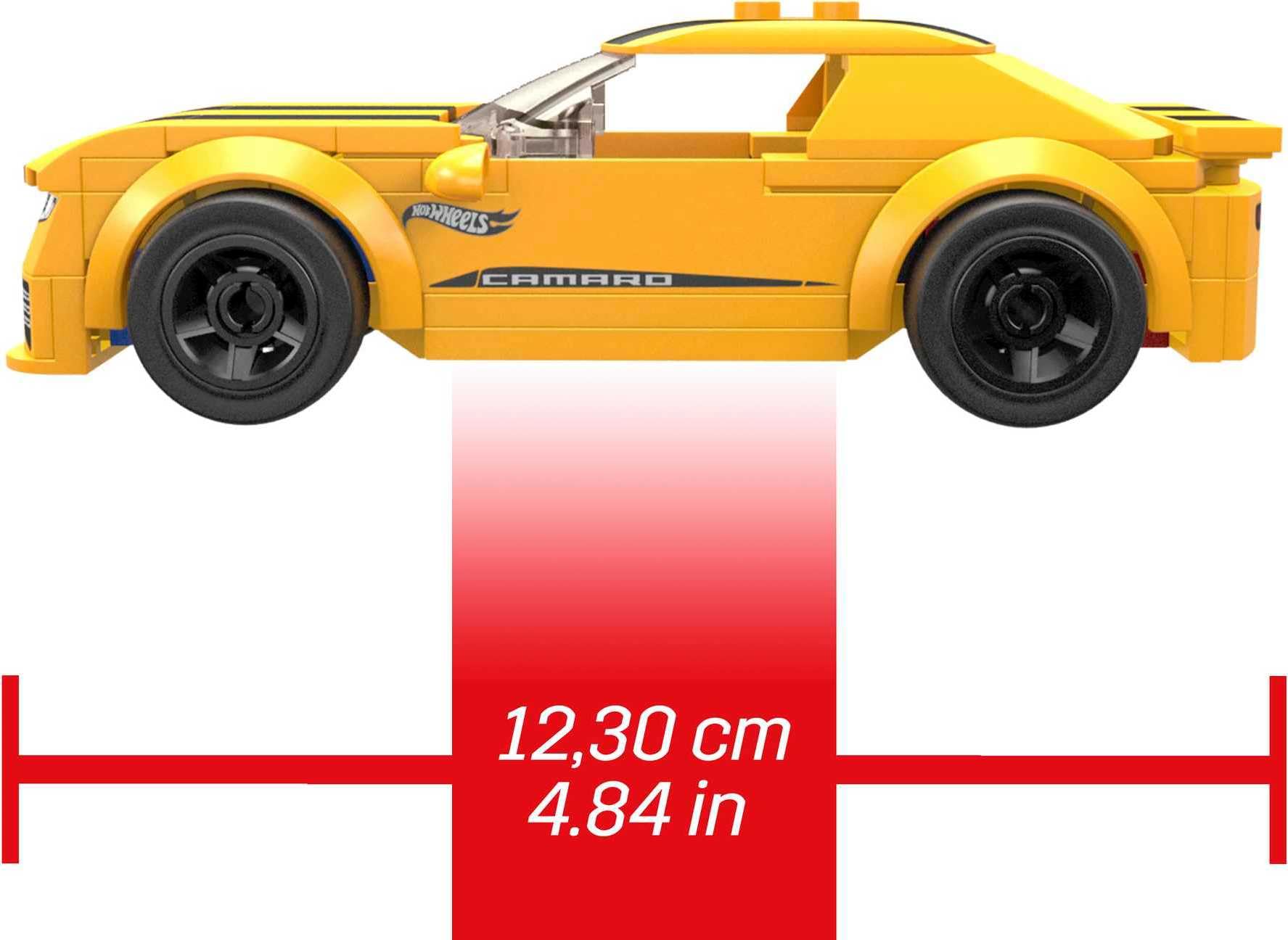 Foto 6 pulgar | Set De Juego Para Construir Coches De Carreras Mega Hot Wheels 17 Camaro - Venta Internacional.