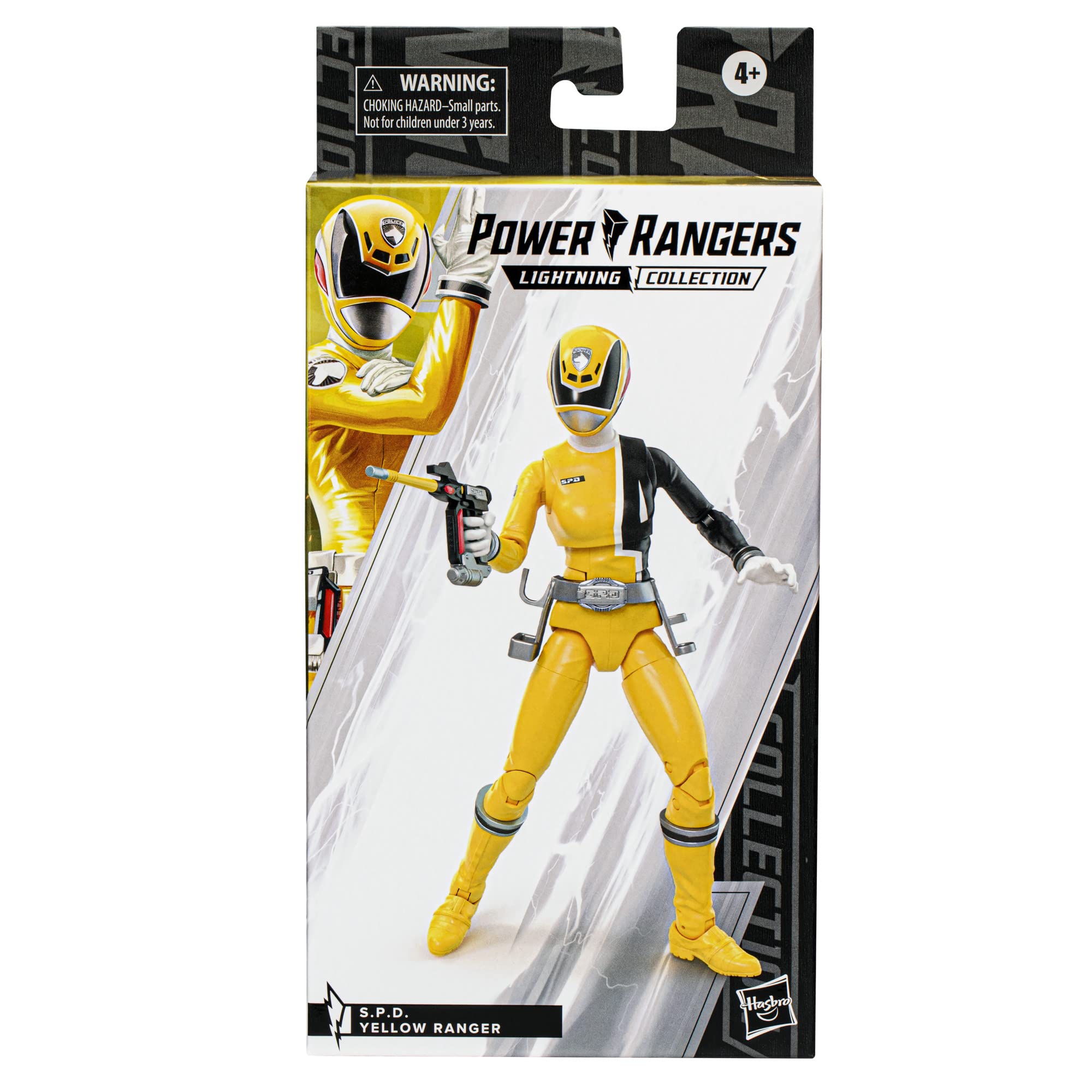 Foto 3 pulgar | Figura De Acción Power Rangers S.p.d. Yellow Ranger 15 Cm - Venta Internacional.