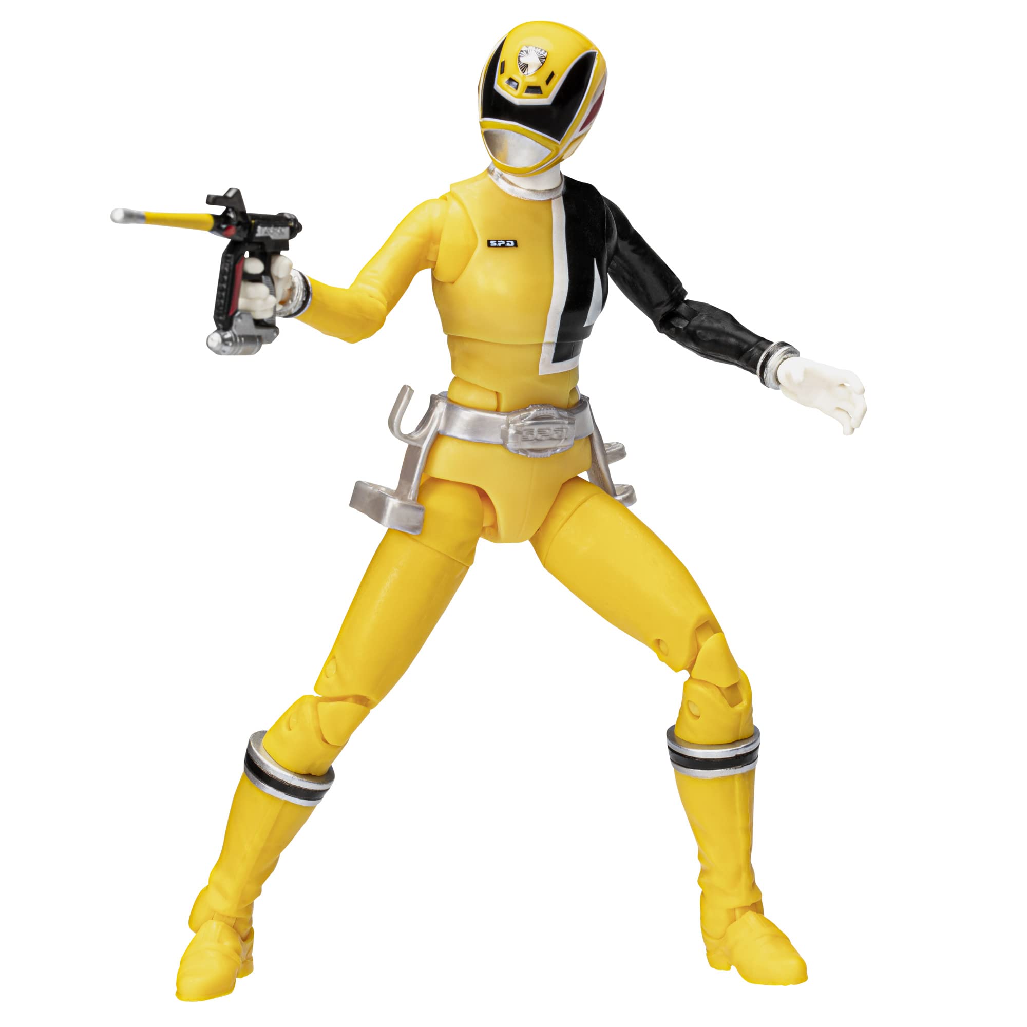 Foto 5 pulgar | Figura De Acción Power Rangers S.p.d. Yellow Ranger 15 Cm - Venta Internacional.