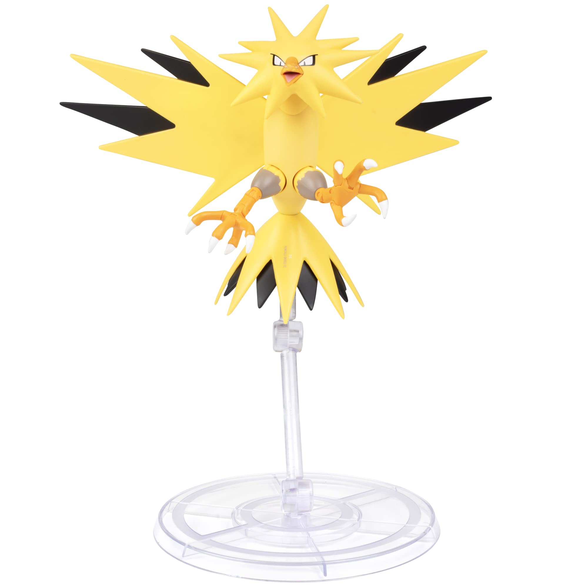 Foto 5 pulgar | Figura De Acción Jazwares Pokémon Zapdos 6 Super Articulated - Venta Internacional.