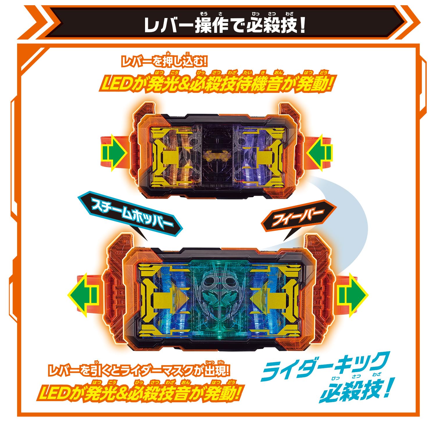 Foto 7 pulgar | Cinturón Toy Bandai Kamen Rider Gotchard Dx Gotchardriver Henshin - Venta Internacional.